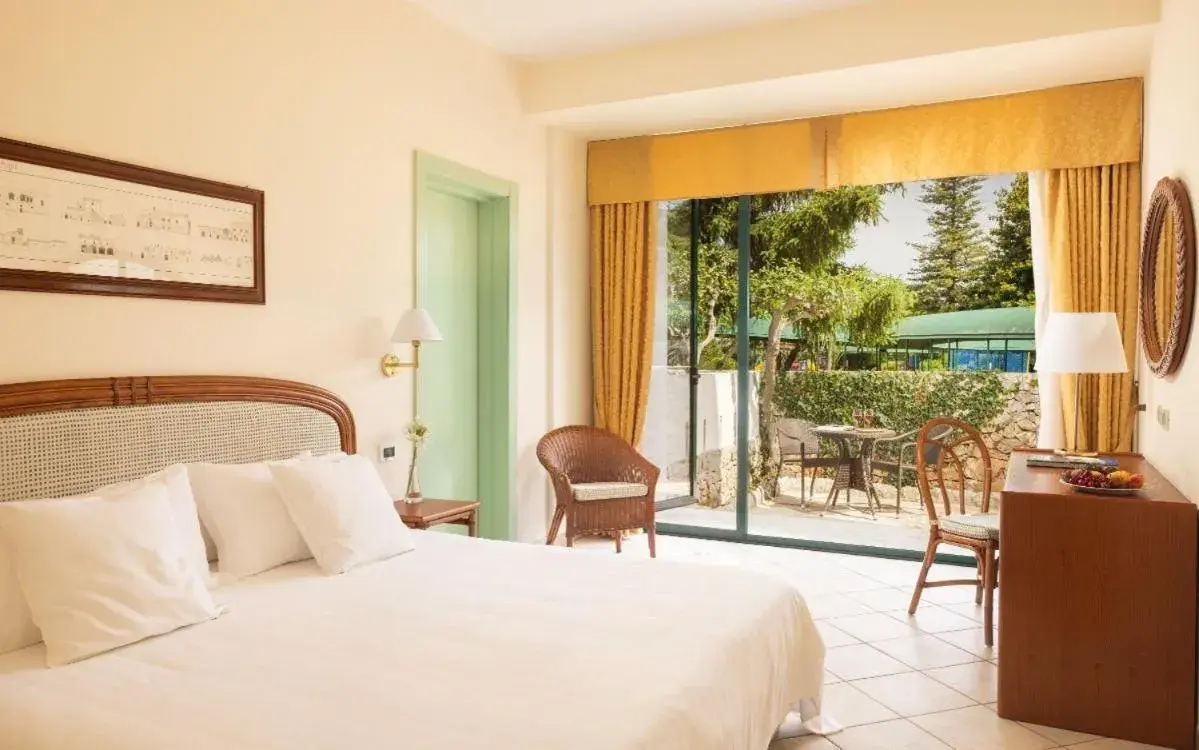 Bed in Hotel Sierra Silvana Bed in Hotel Sierra Silvana