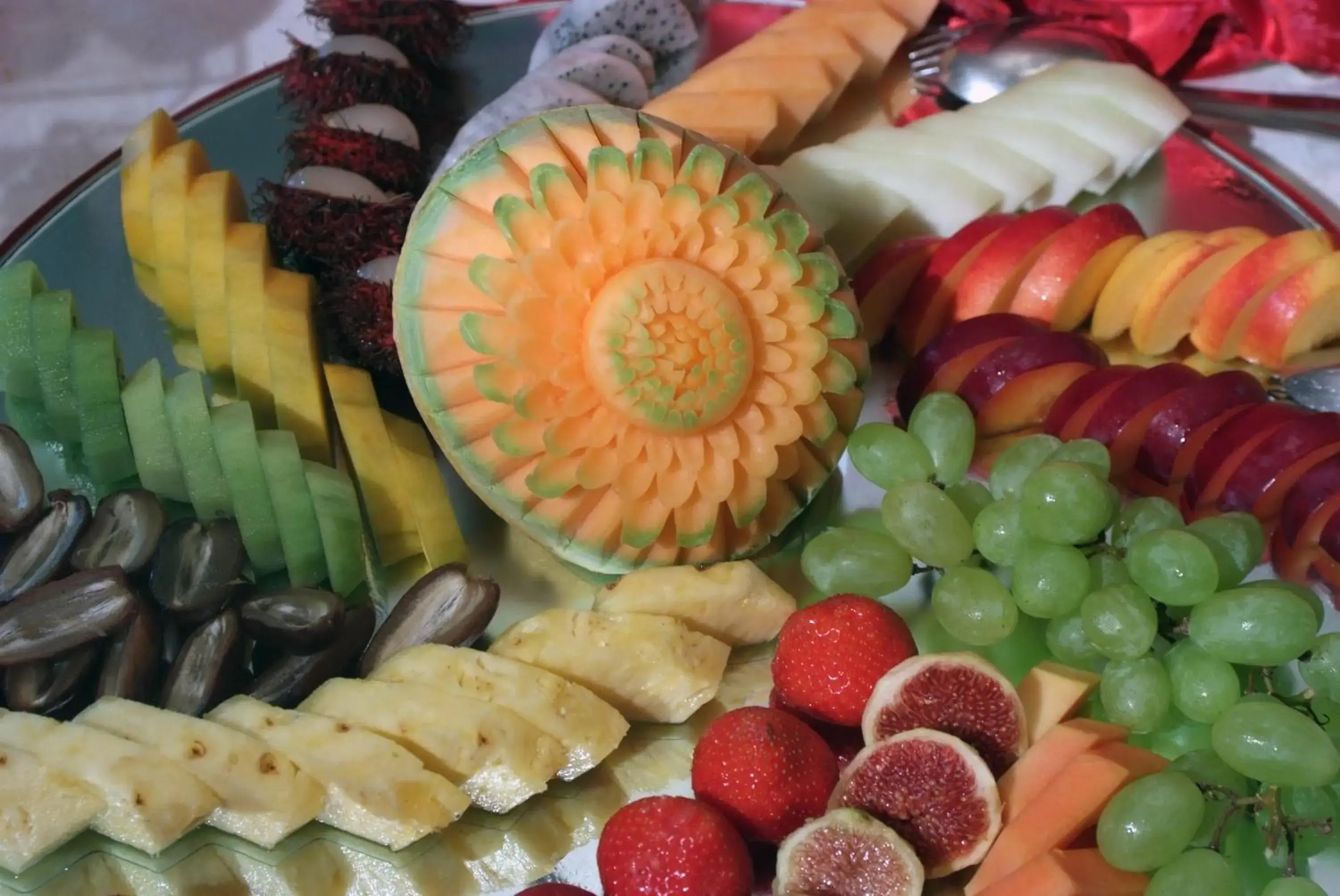 Food close-up in Hotel Sierra Silvana Food close-up in Hotel Sierra Silvana