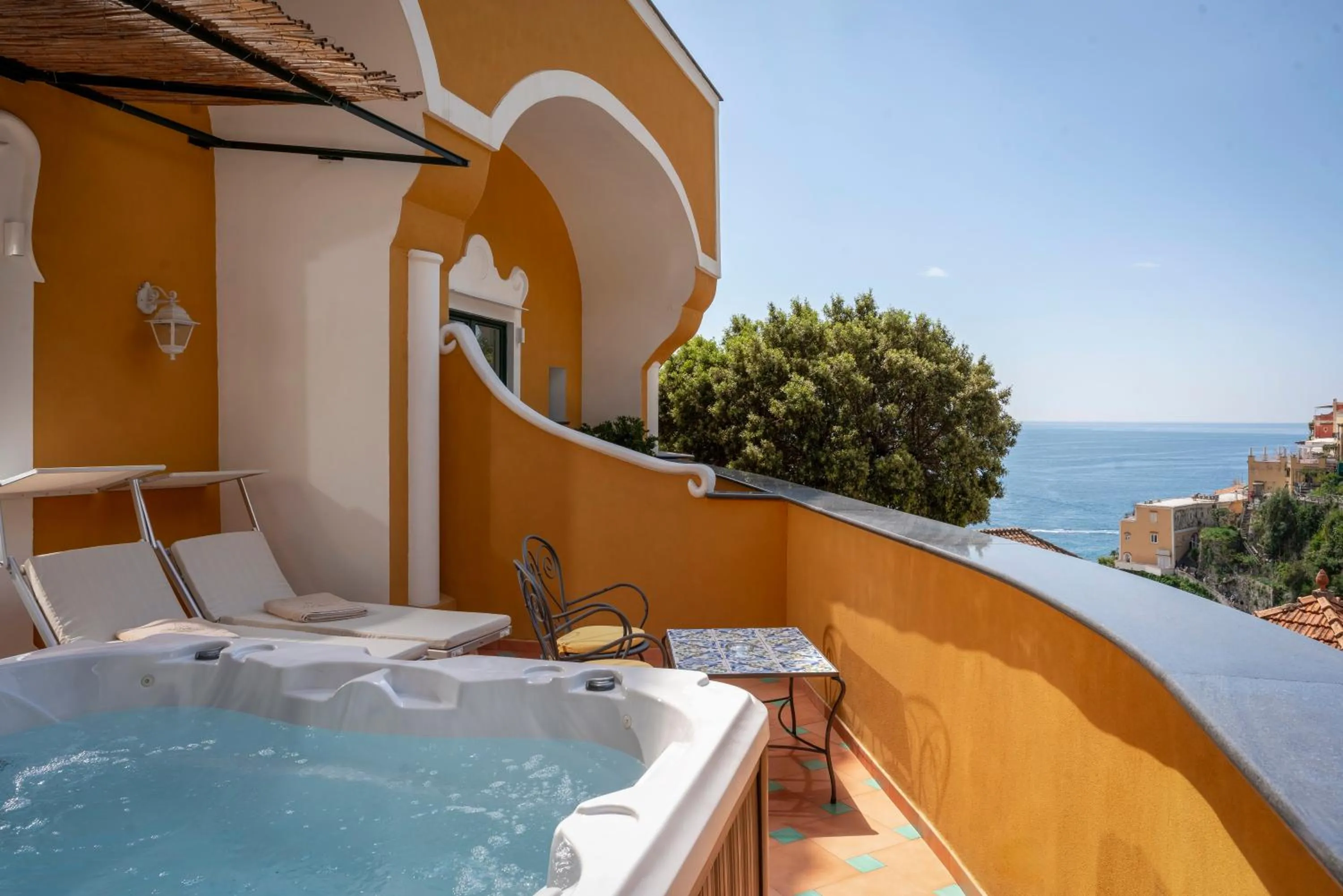 Balcony/Terrace in Hotel Savoia