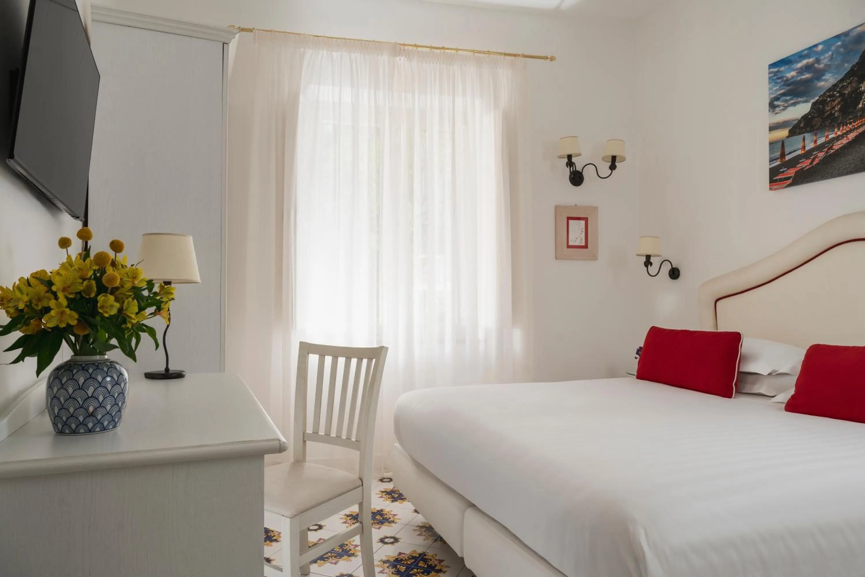 Bedroom, Bed in Hotel Savoia