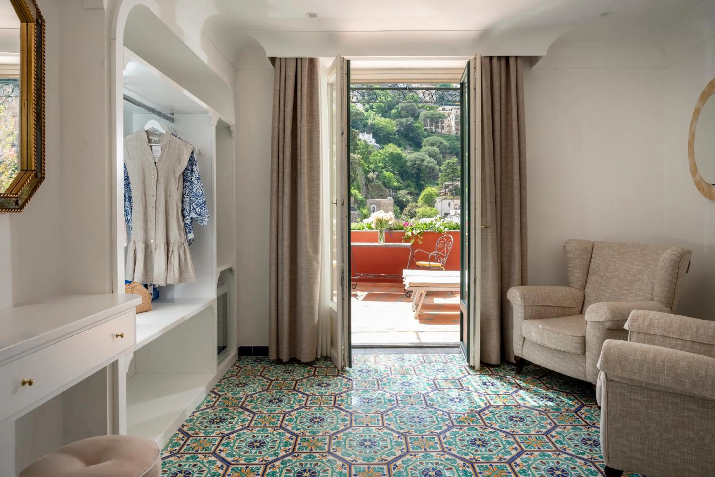 Living room in Hotel Savoia