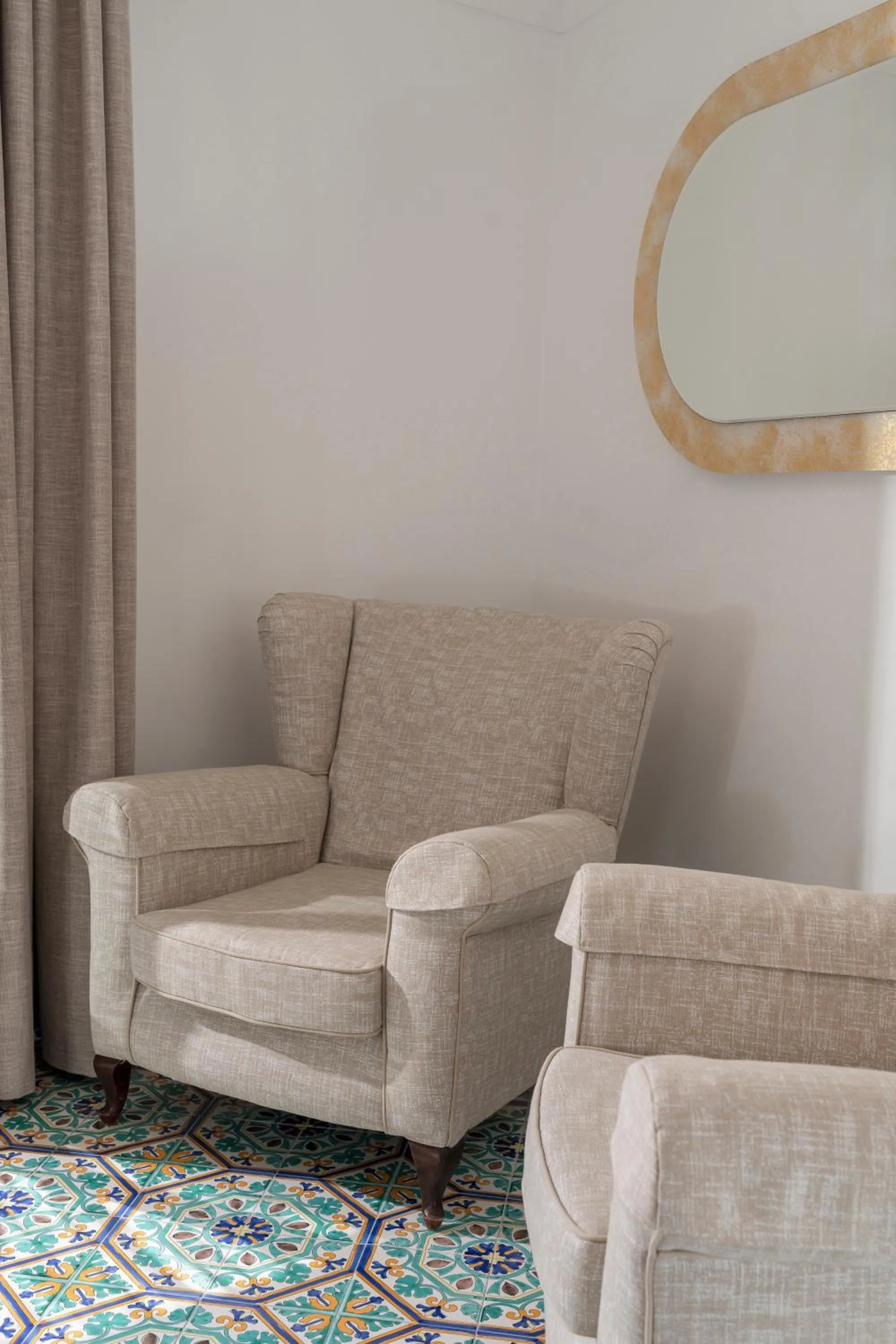 Decorative detail in Hotel Savoia