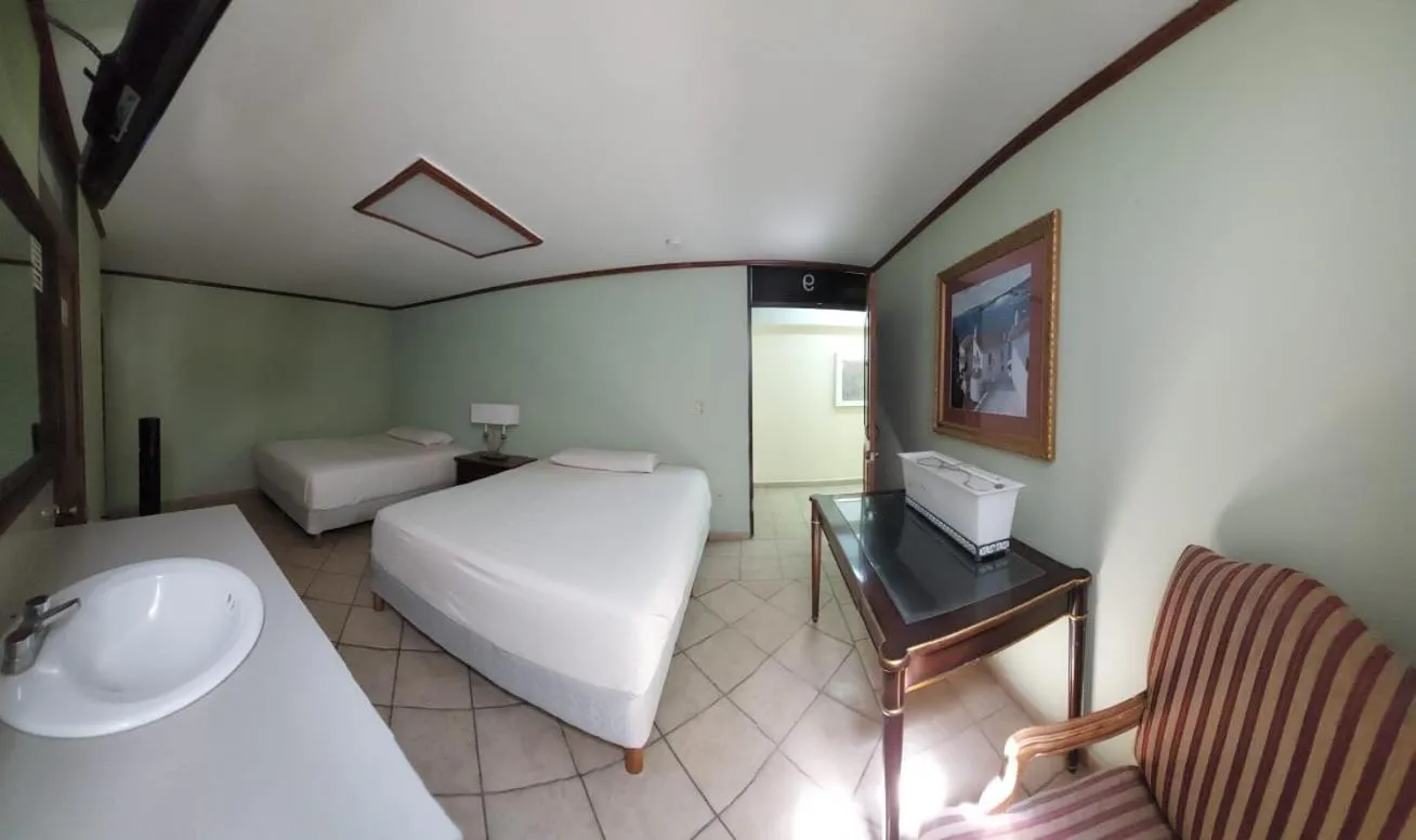 Photo of the whole room, Bed in Hotel el Cortes
