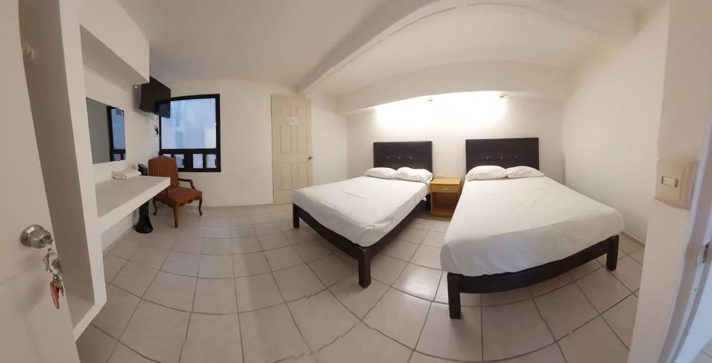 Photo of the whole room, Bed in Hotel el Cortes