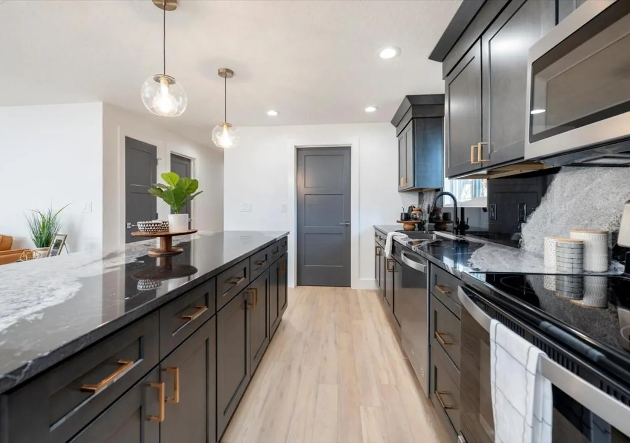 Kitchen or kitchenette in Mid Century Modern Boise-River Bungalow w/ Hot Tub