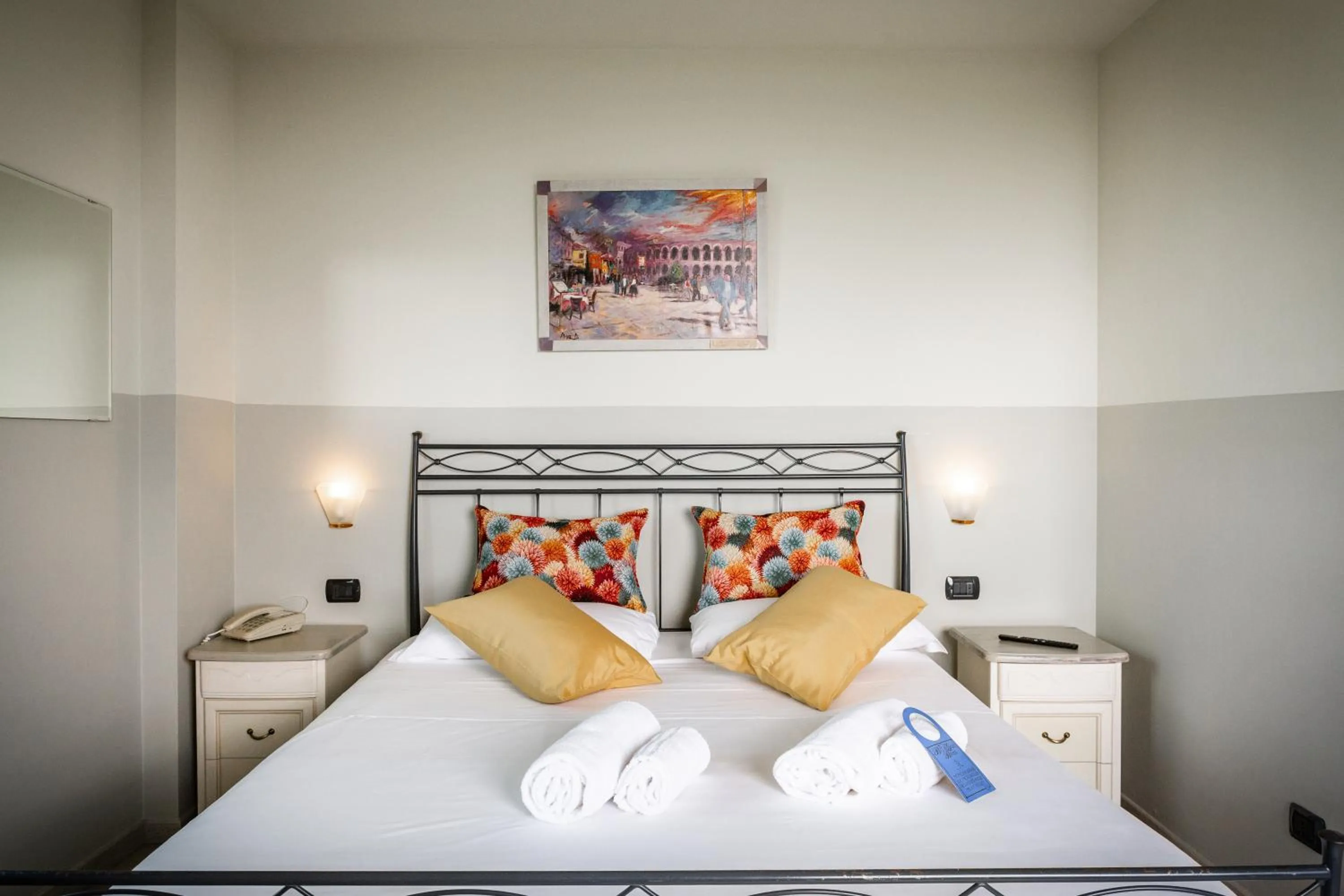 Bed in Villa San Giorgio