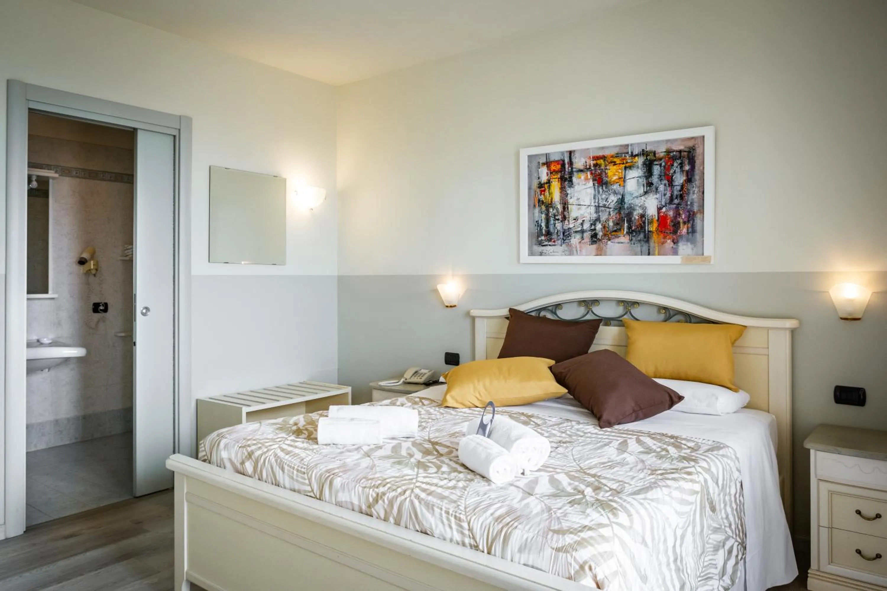 Bed in Villa San Giorgio
