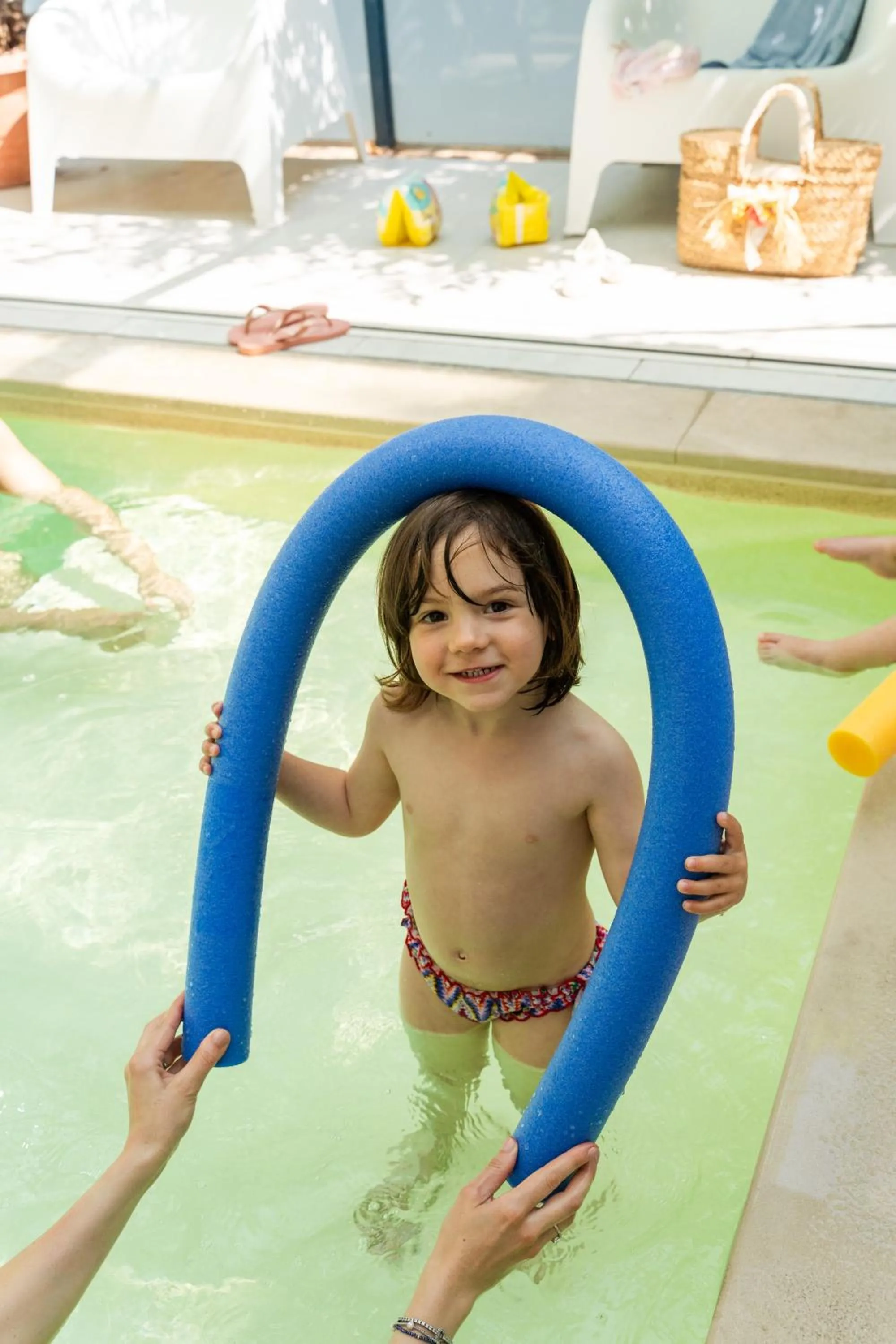 Swimming pool in Hotel Romagna