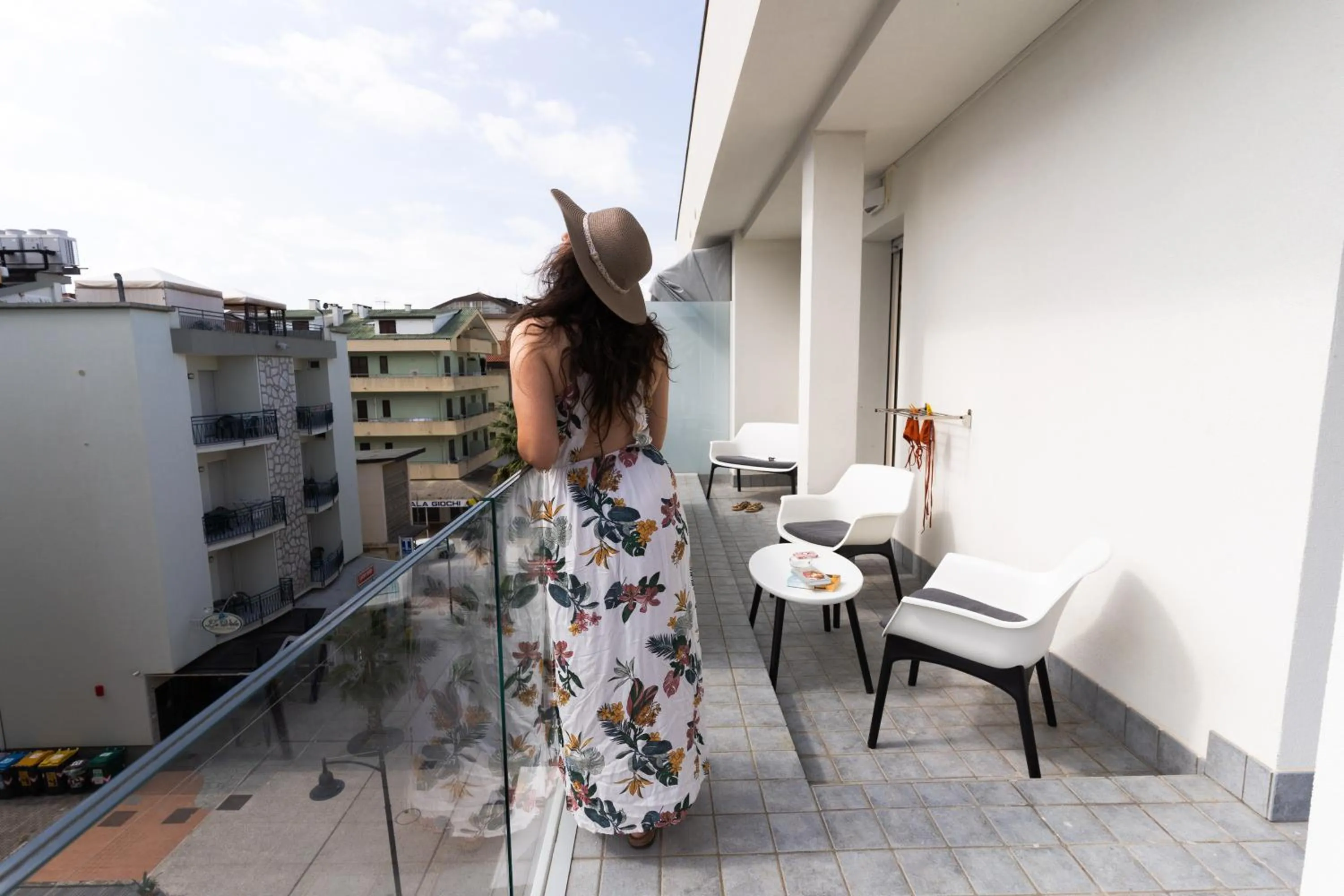 Balcony/Terrace in Hotel Romagna