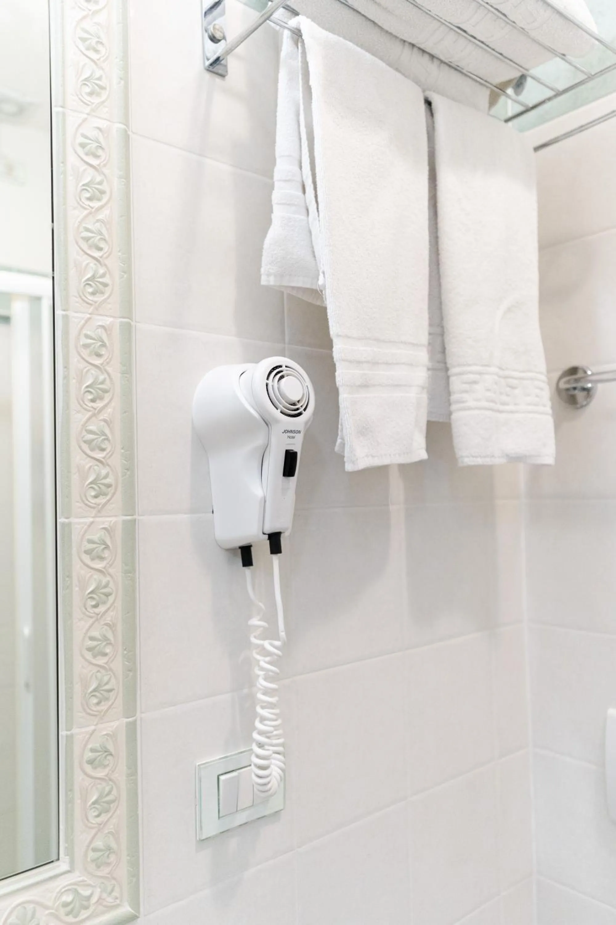 Bathroom in Hotel Romagna