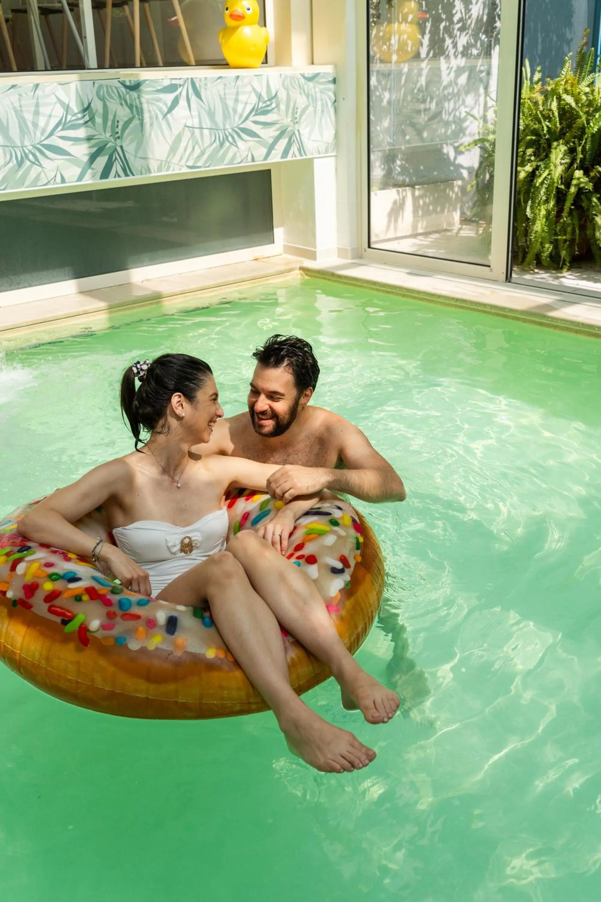 Swimming pool in Hotel Romagna