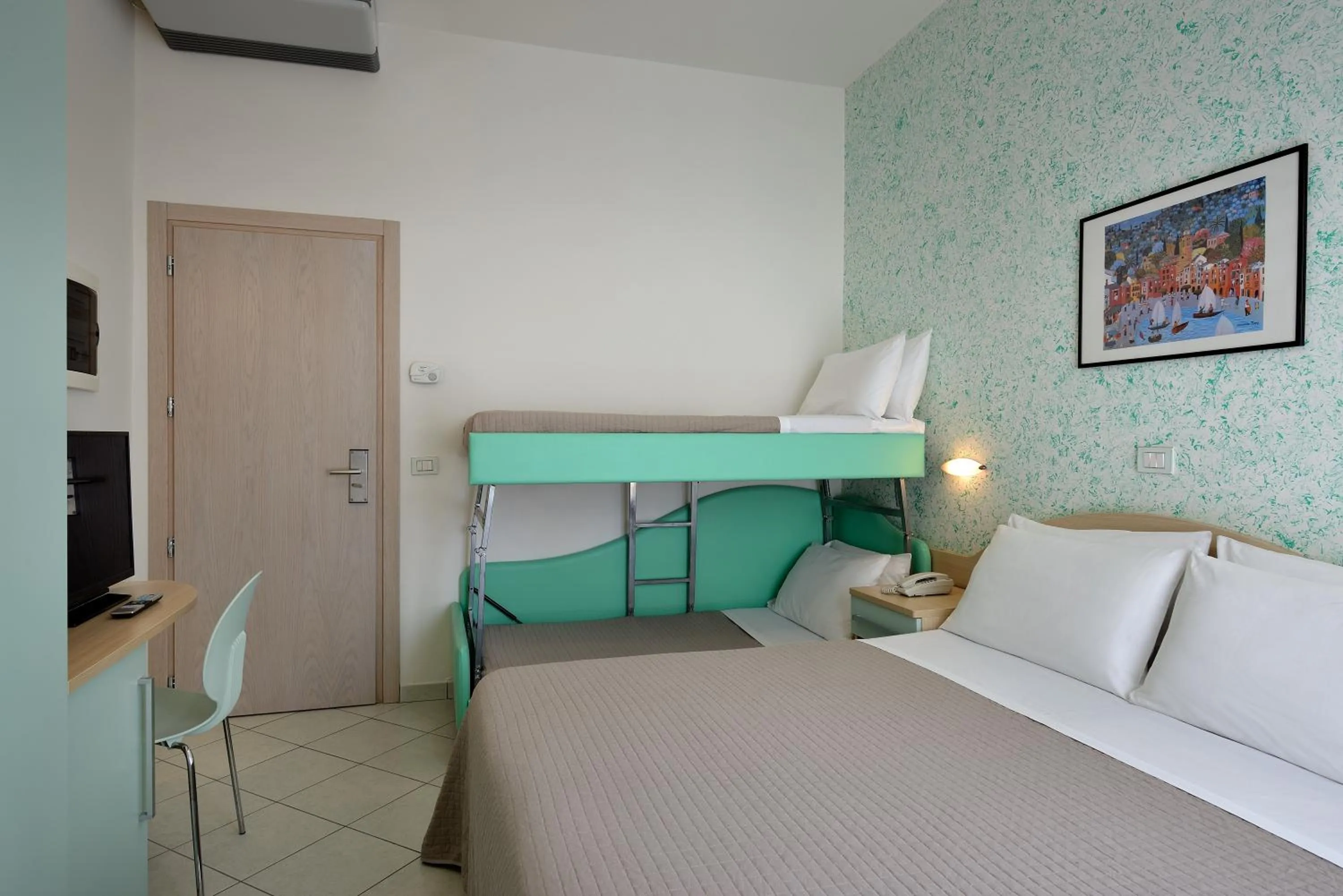 Bedroom, Bed in Hotel Romagna