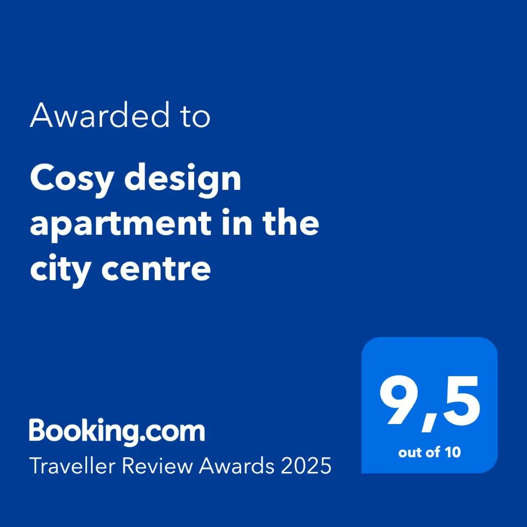 Cosy design apartment in the city centre