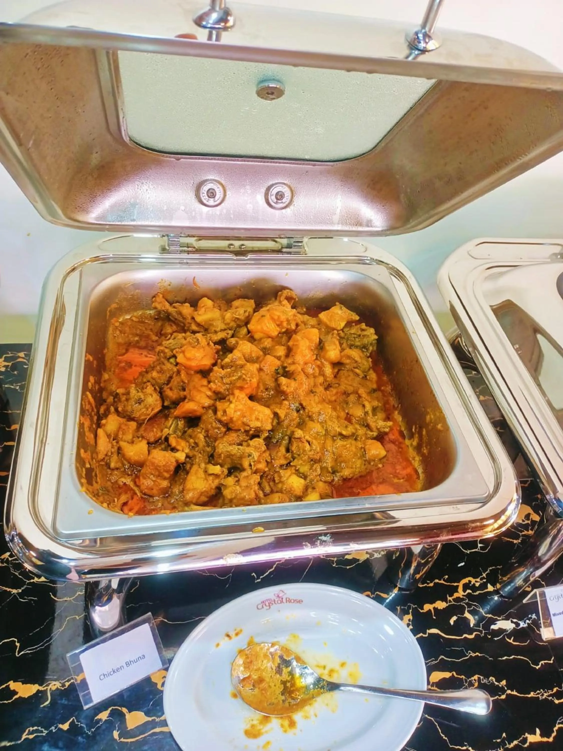 Breakfast in Hotel Crystal Rose - Sylhet