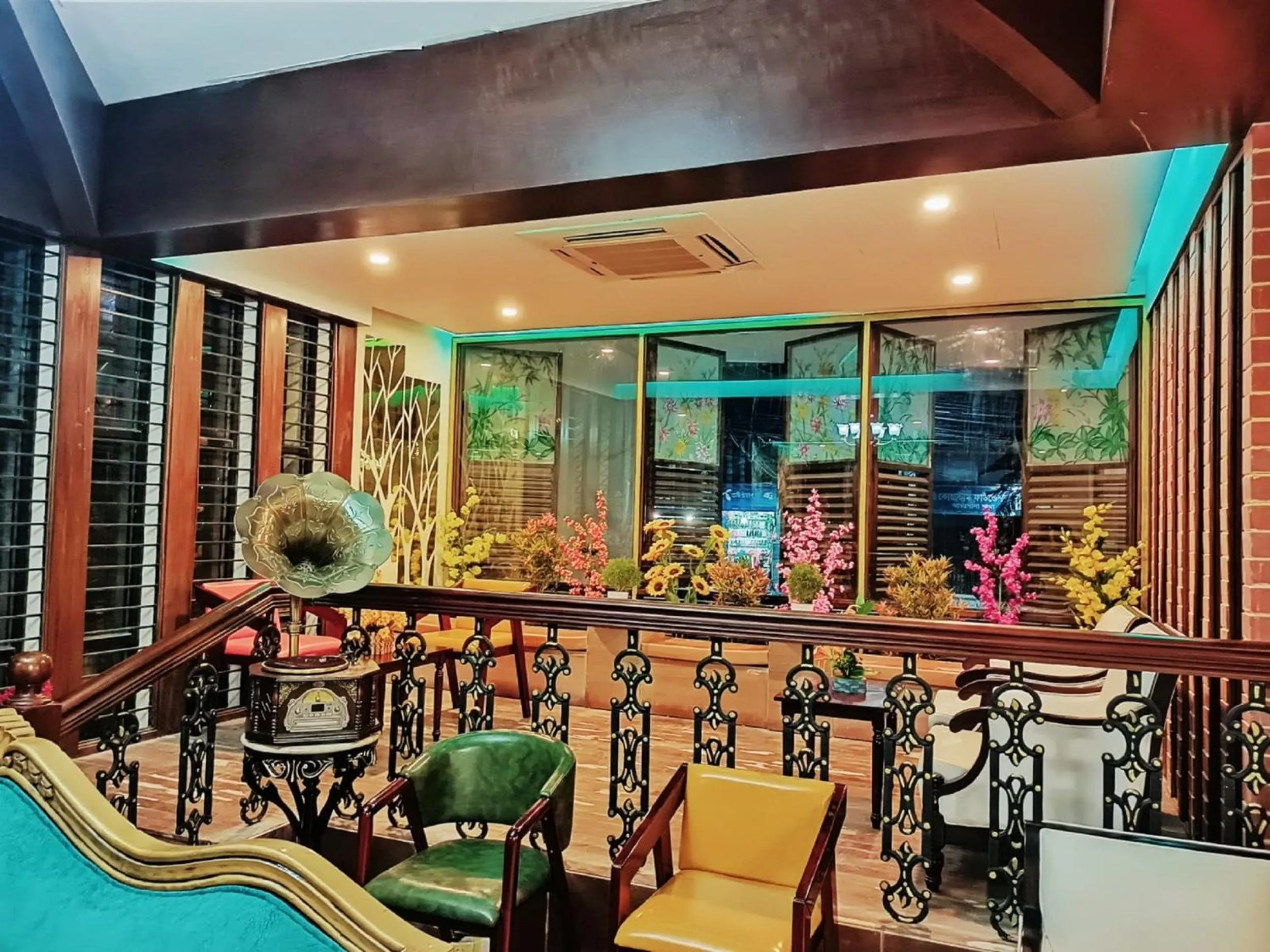 Seating area in Hotel Crystal Rose - Sylhet