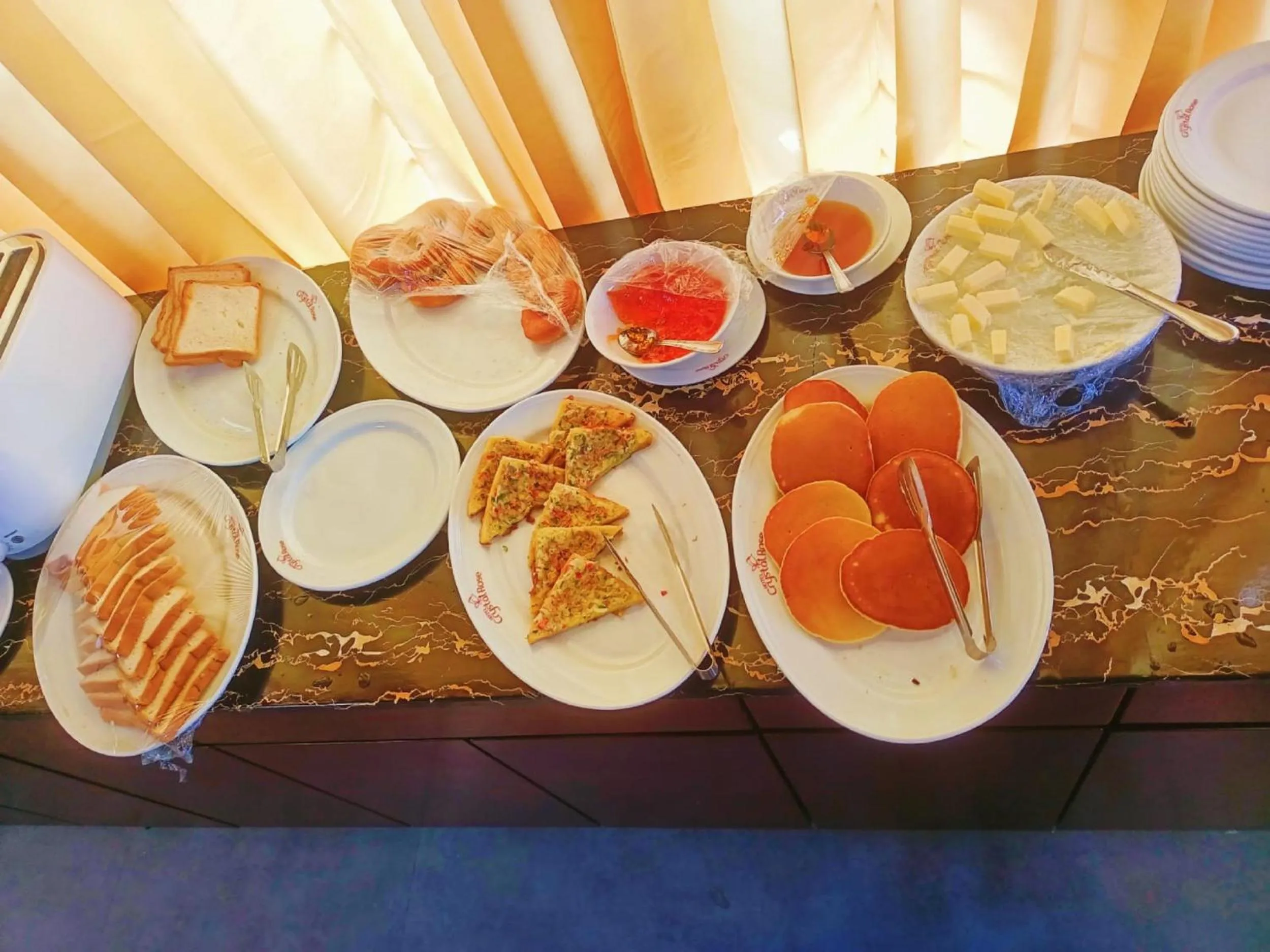 Breakfast in Hotel Crystal Rose - Sylhet