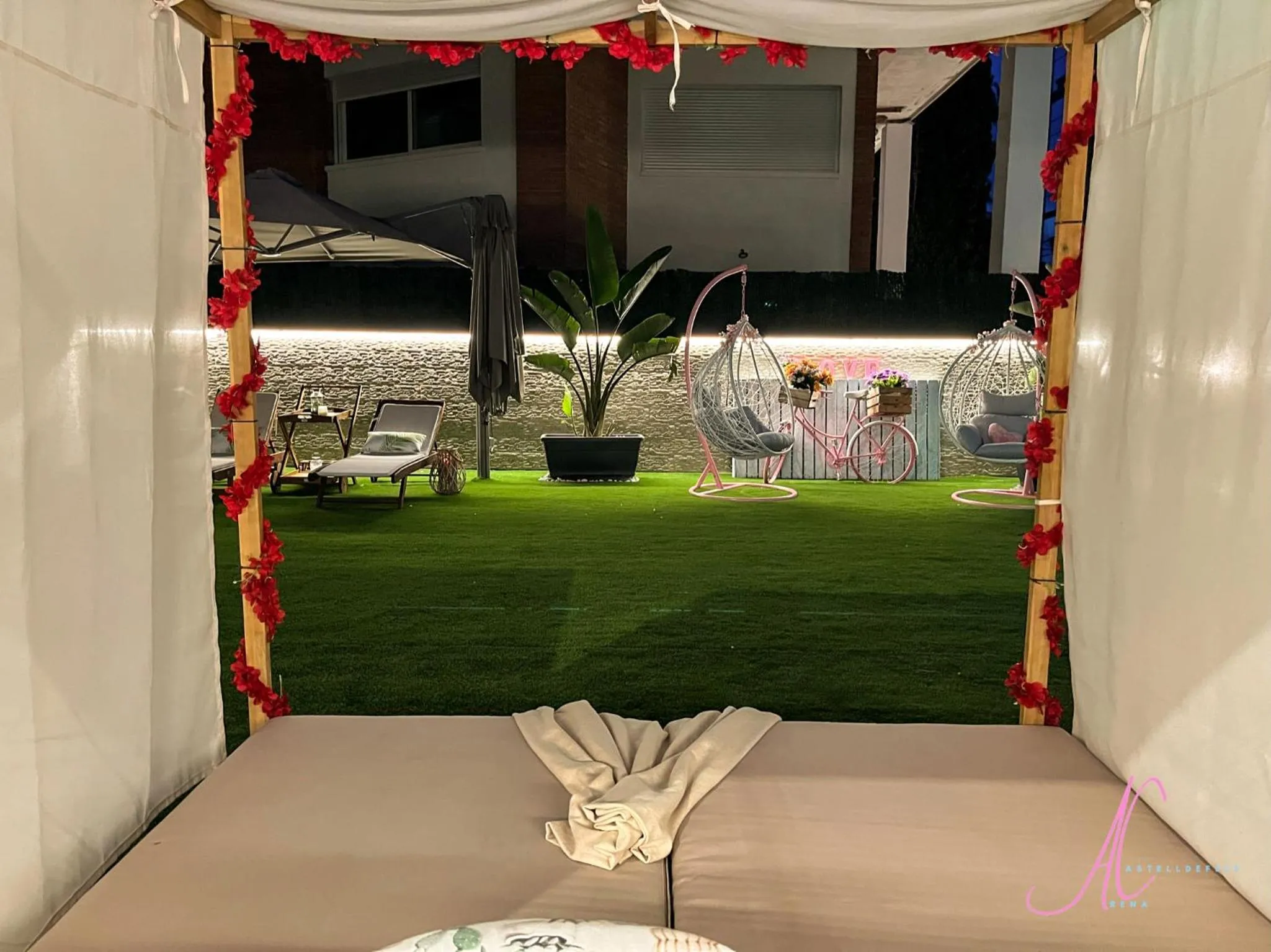 Garden in Arena Castelldefels