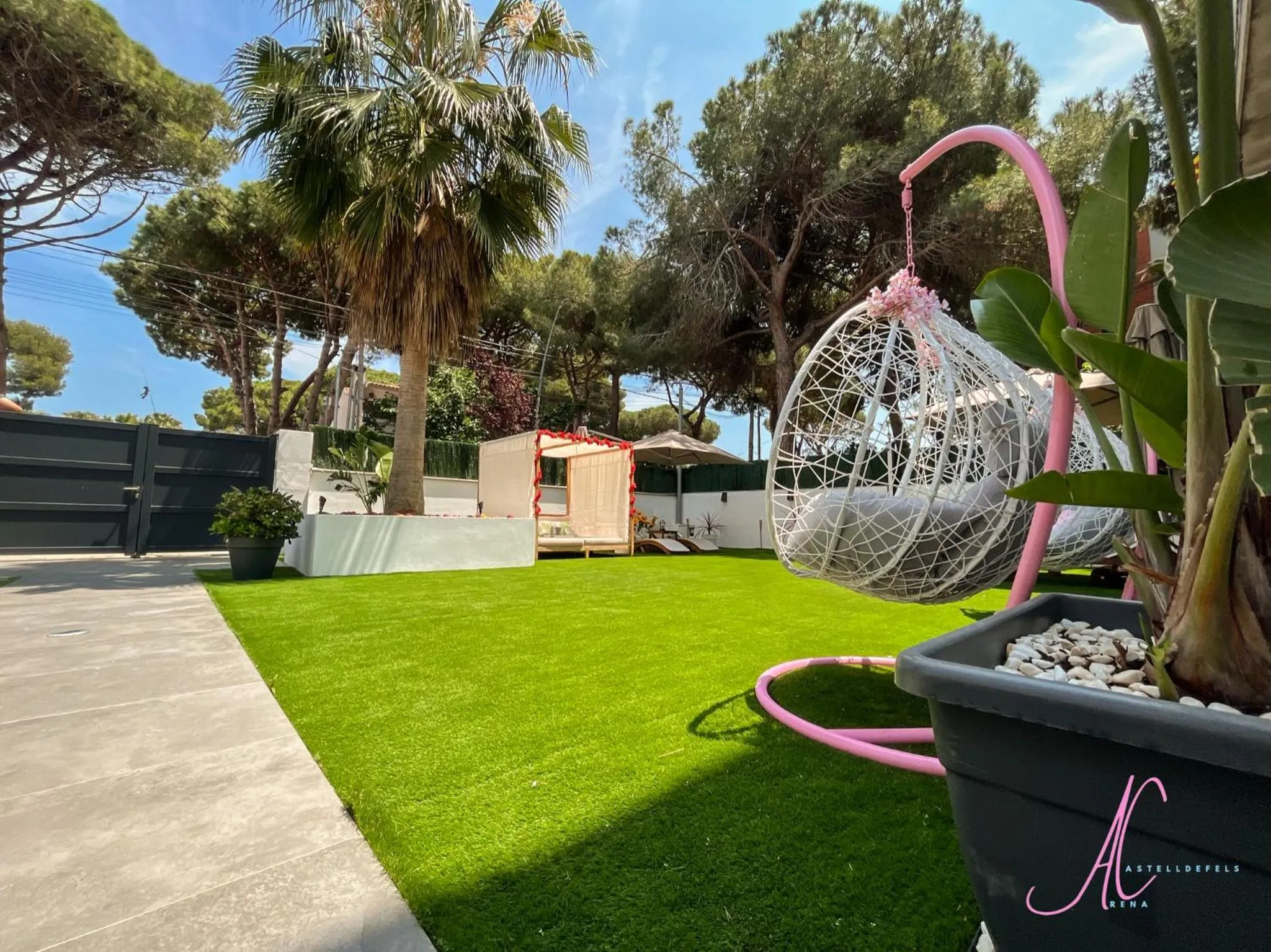 Garden in Arena Castelldefels