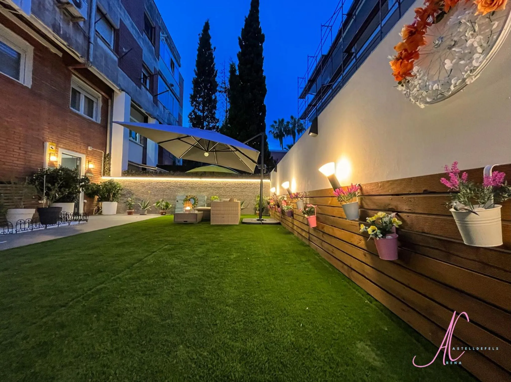 Garden in Arena Castelldefels
