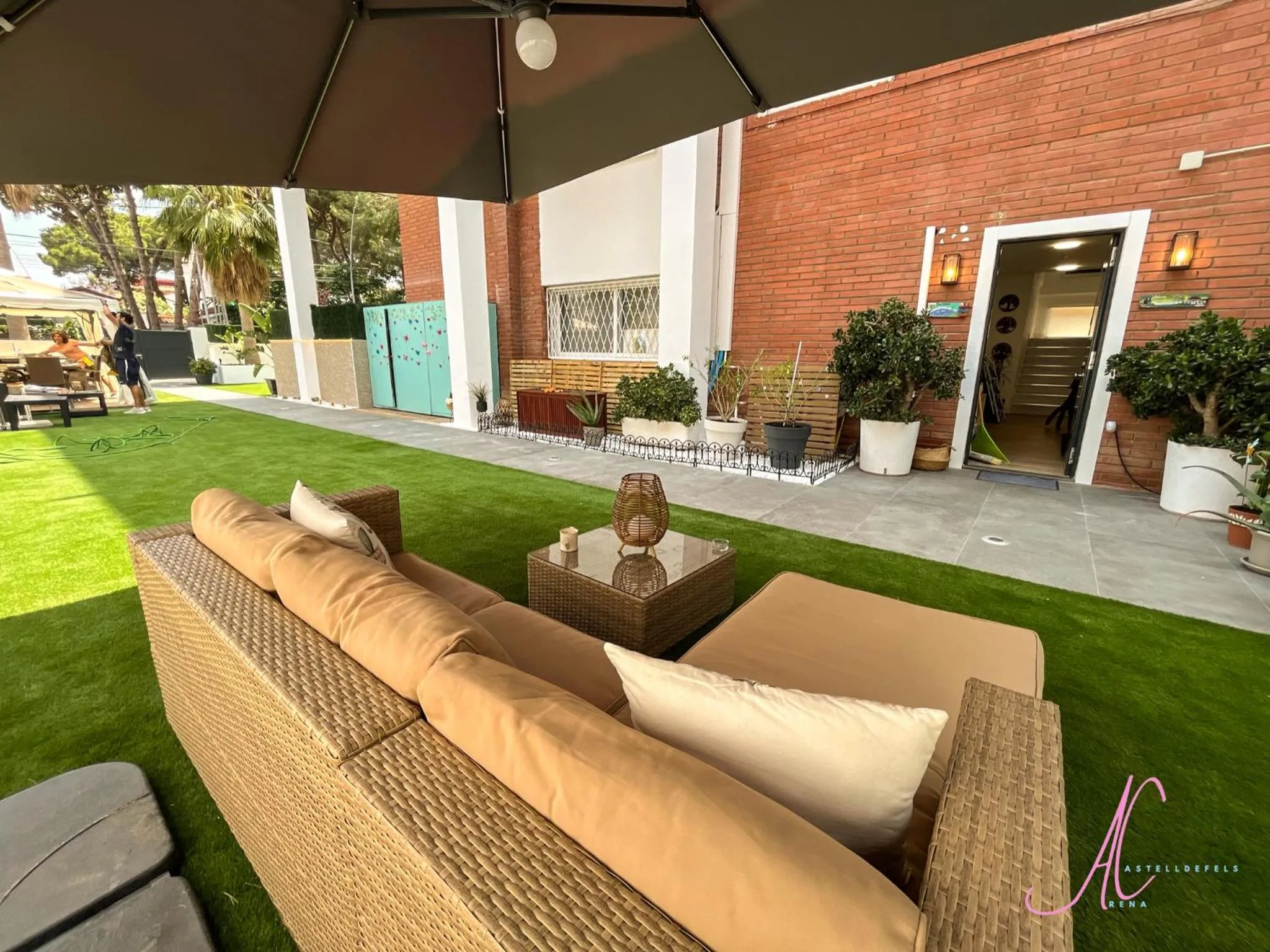 Garden in Arena Castelldefels