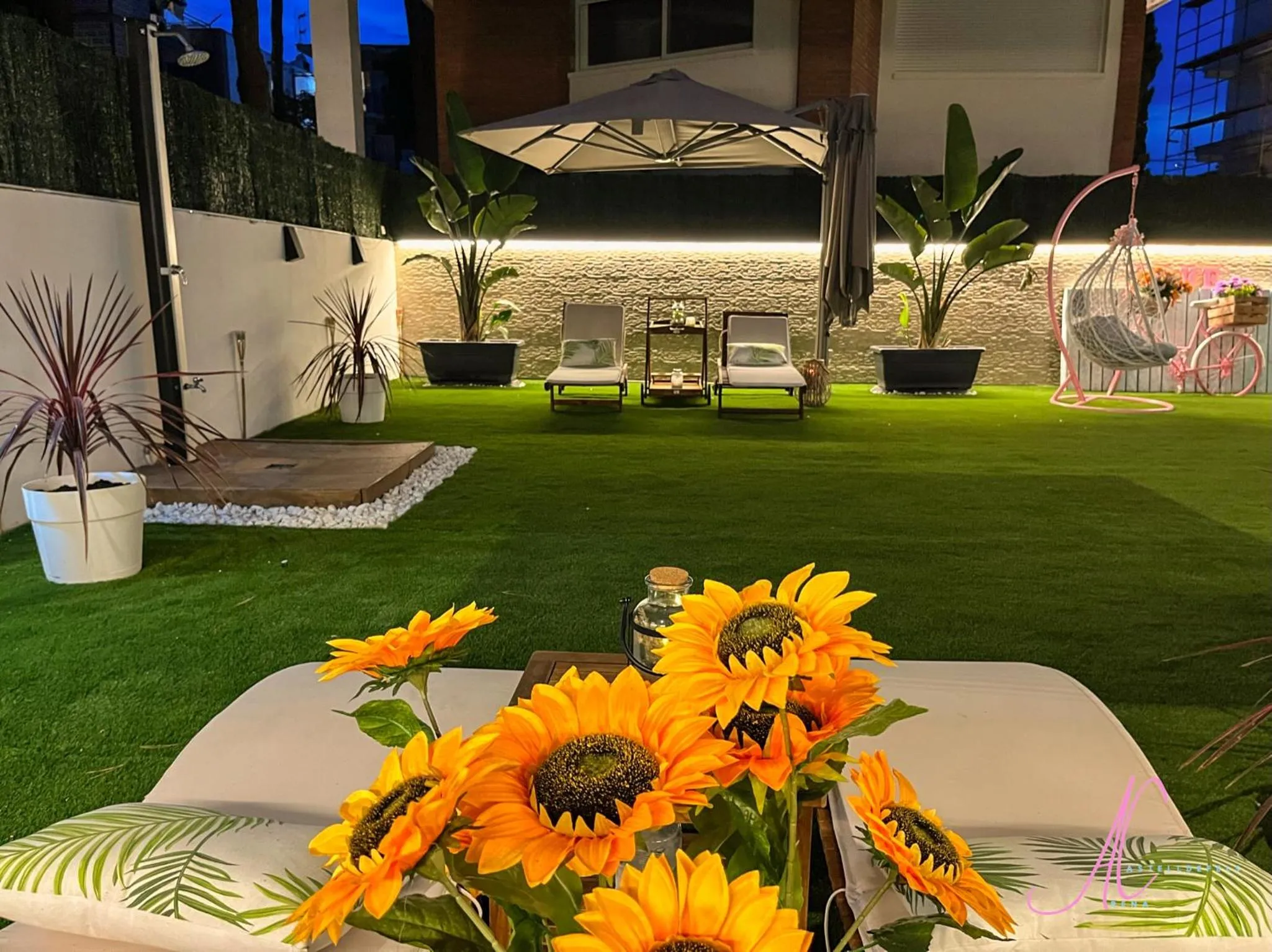 Garden in Arena Castelldefels