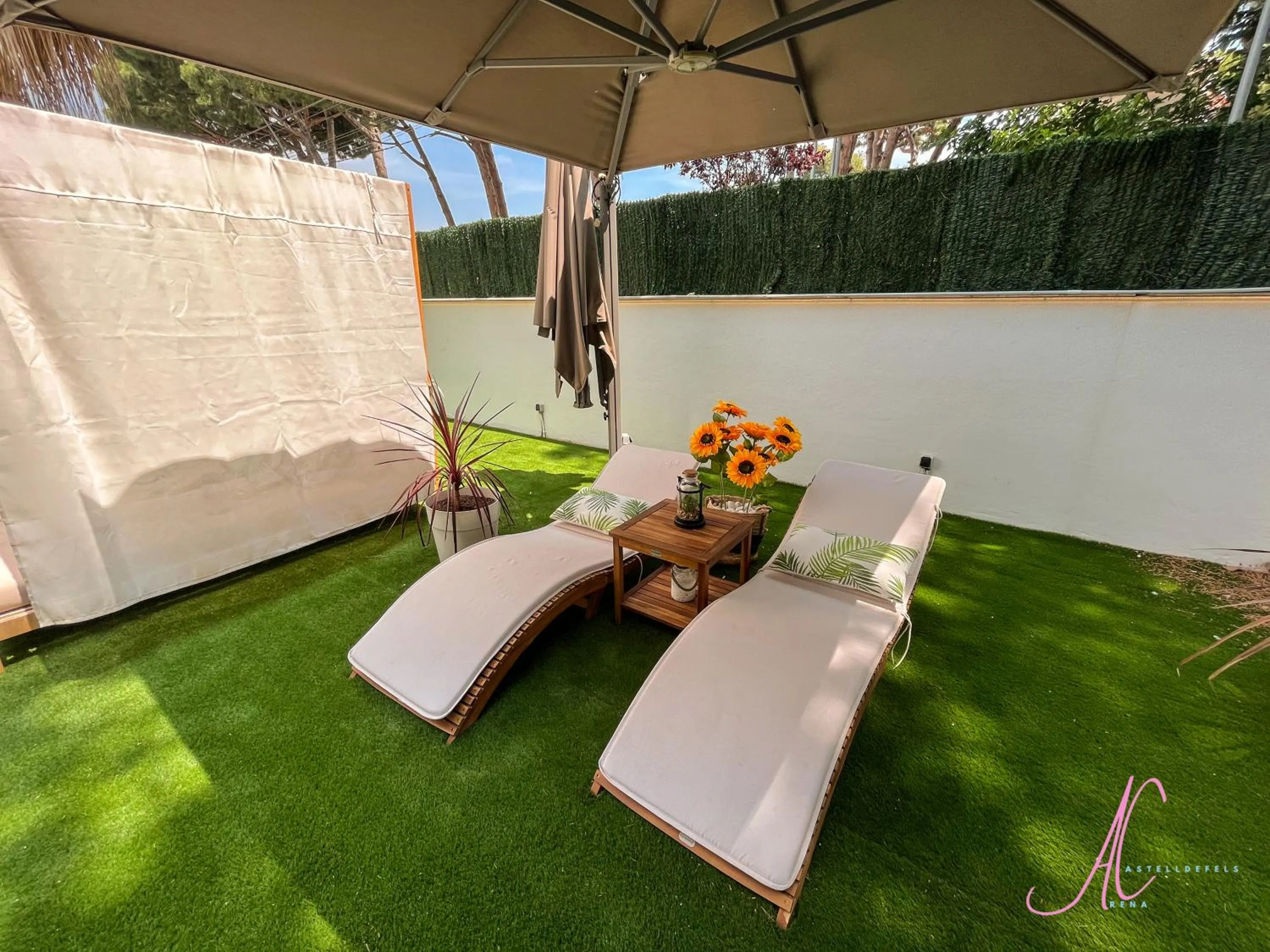 Garden in Arena Castelldefels