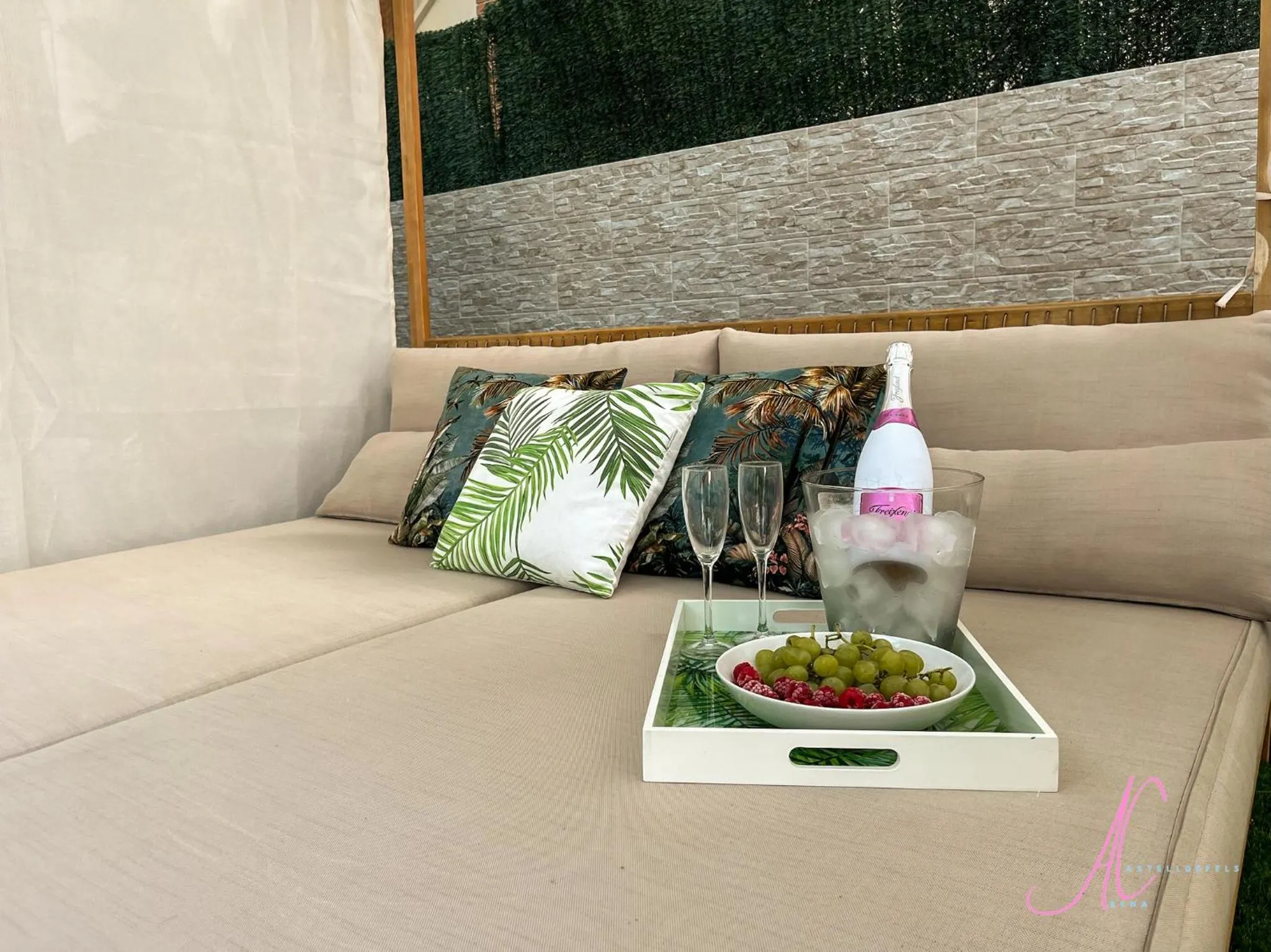Garden in Arena Castelldefels