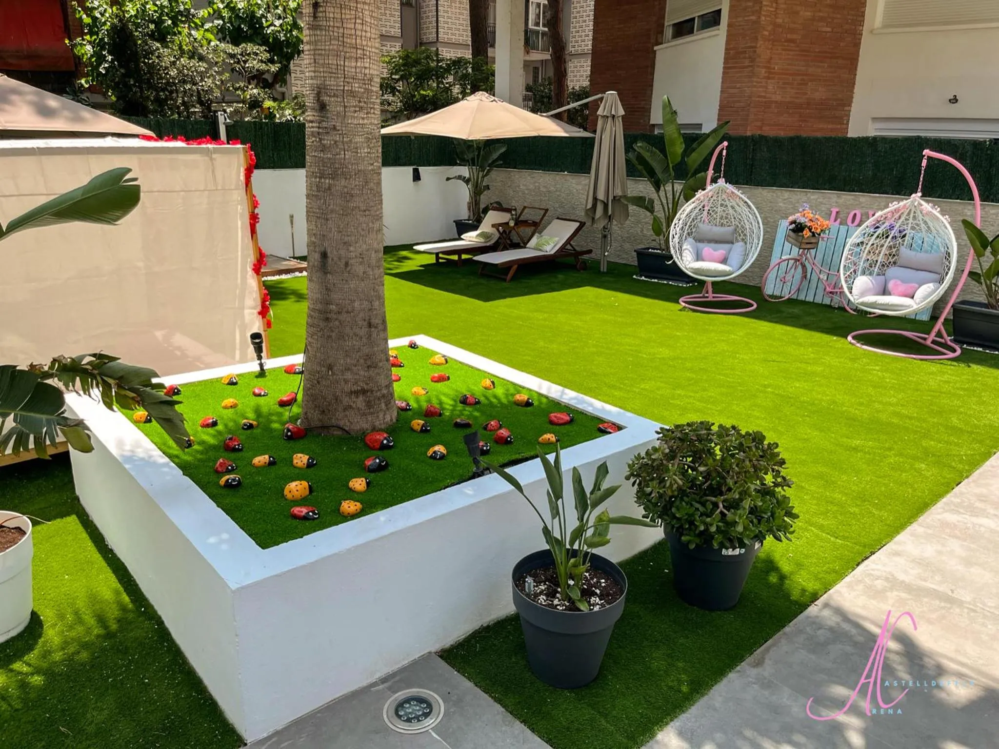 Garden in Arena Castelldefels