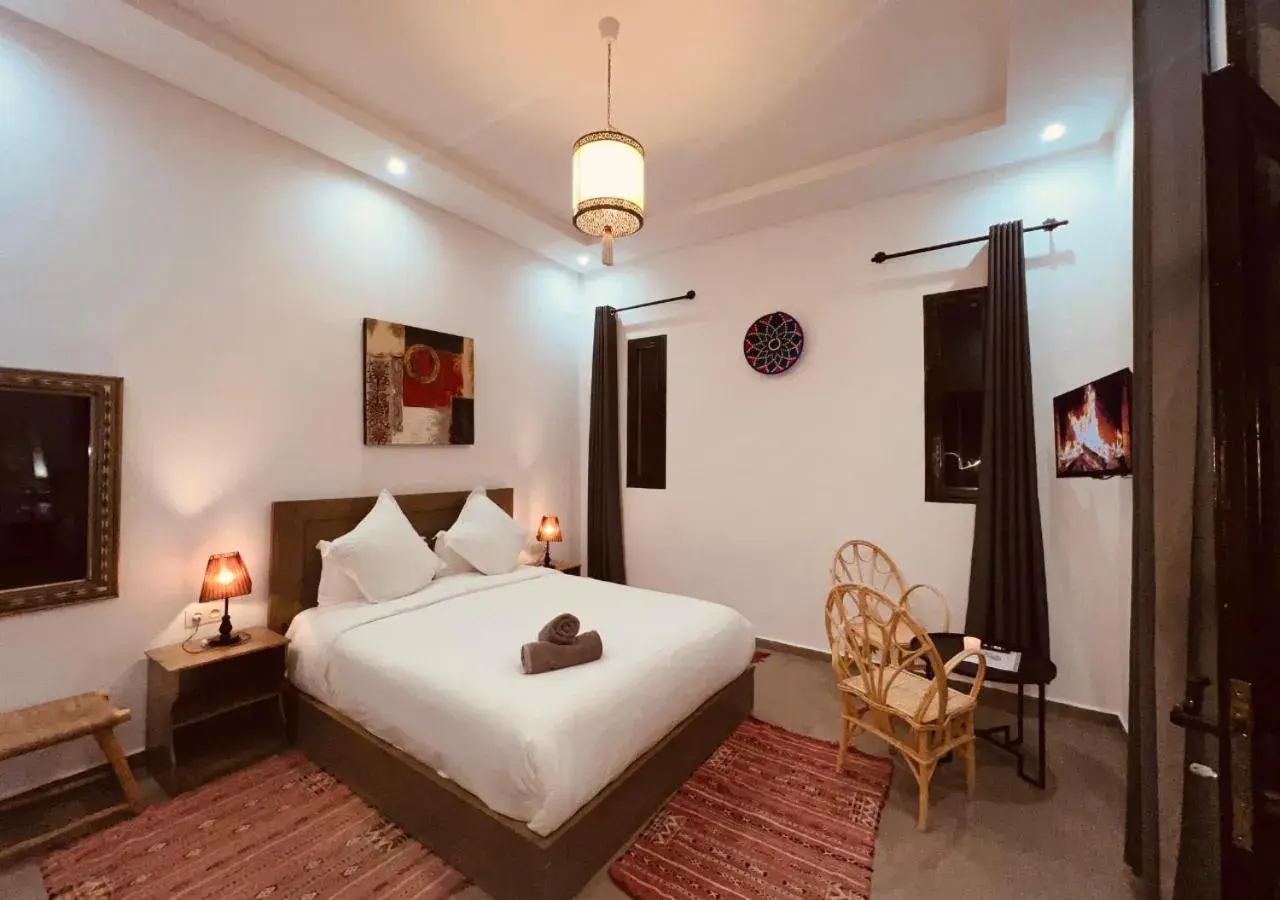 Property building, Bed in Dar Ayman Essaouira Property building, Bed in Dar Ayman Essaouira