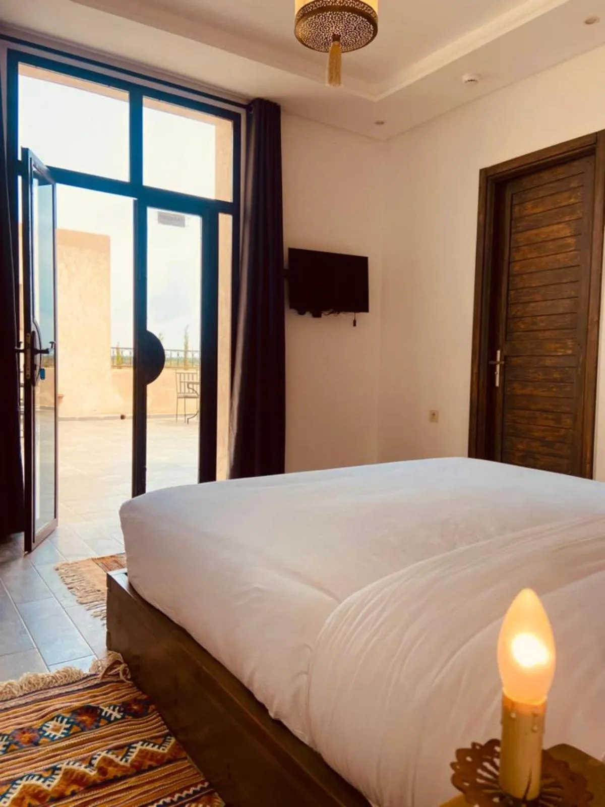 Patio, Bed in Dar Ayman Essaouira