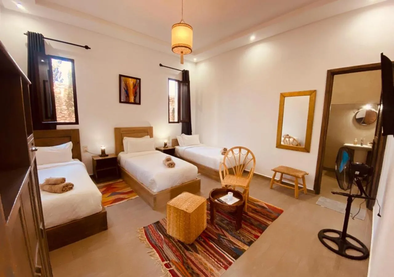 Bedroom, Bed in Dar Ayman Essaouira