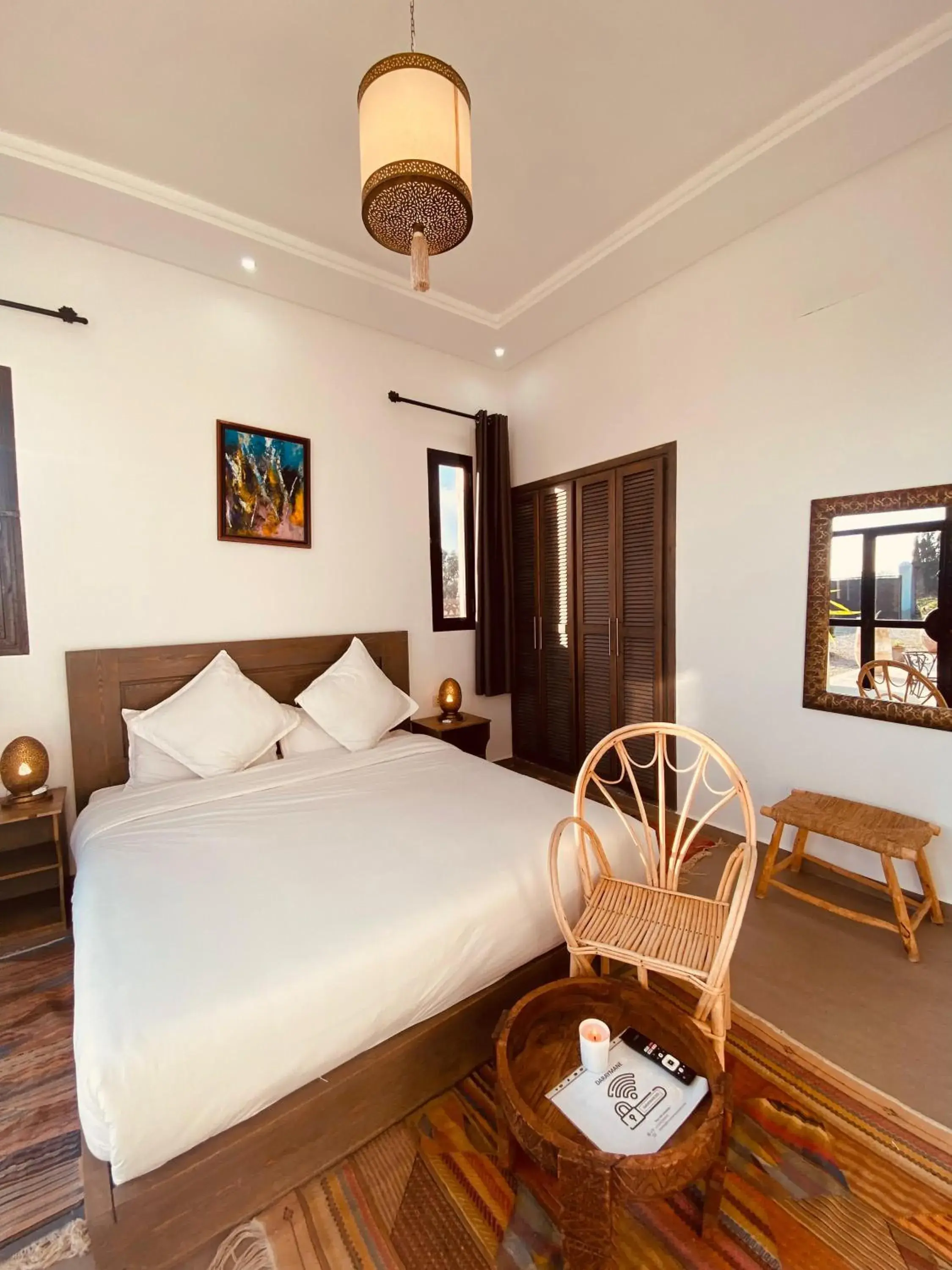 Bed in Dar Ayman Essaouira Bed in Dar Ayman Essaouira