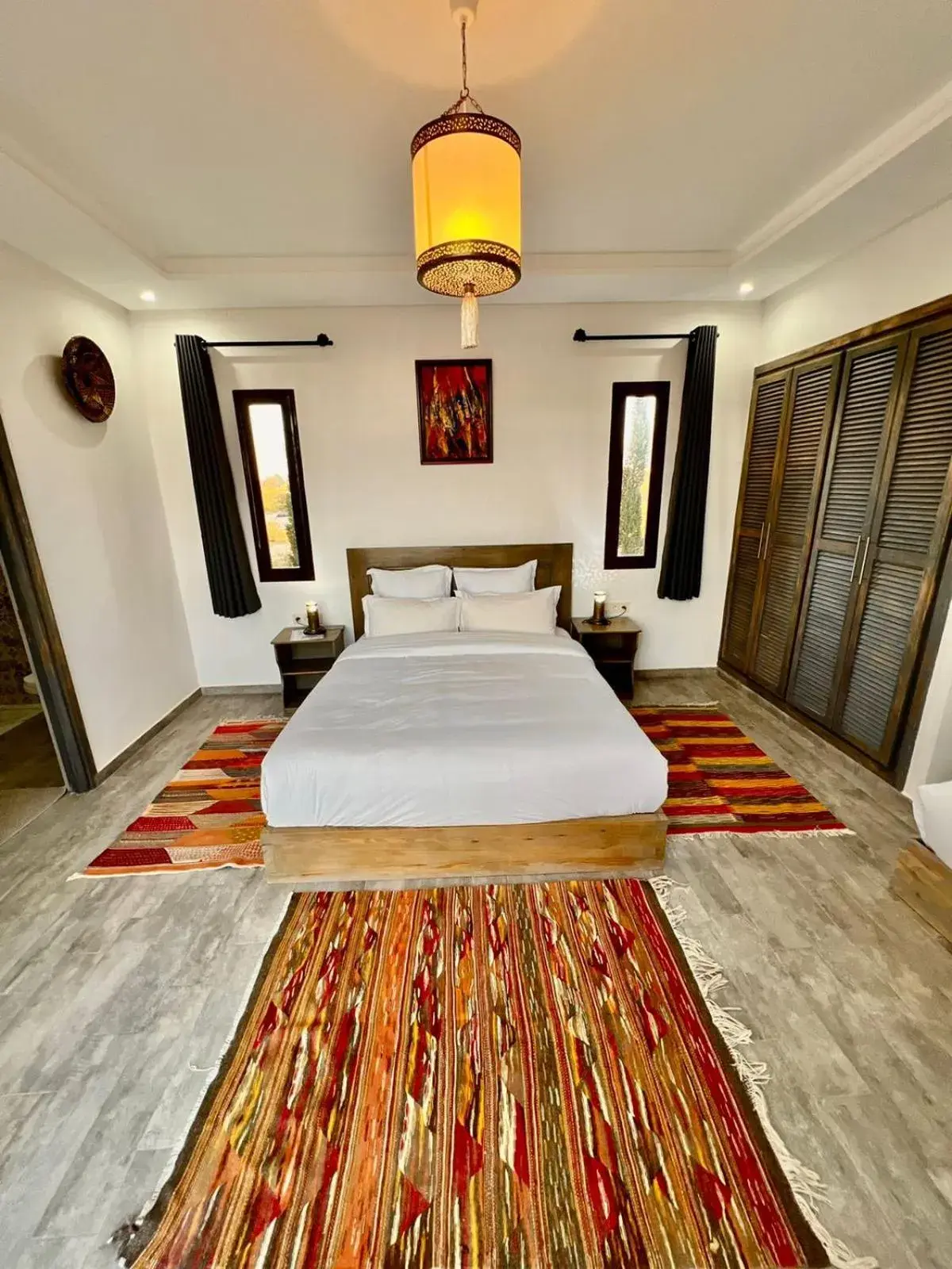 Patio, Bed in Dar Ayman Essaouira Patio, Bed in Dar Ayman Essaouira