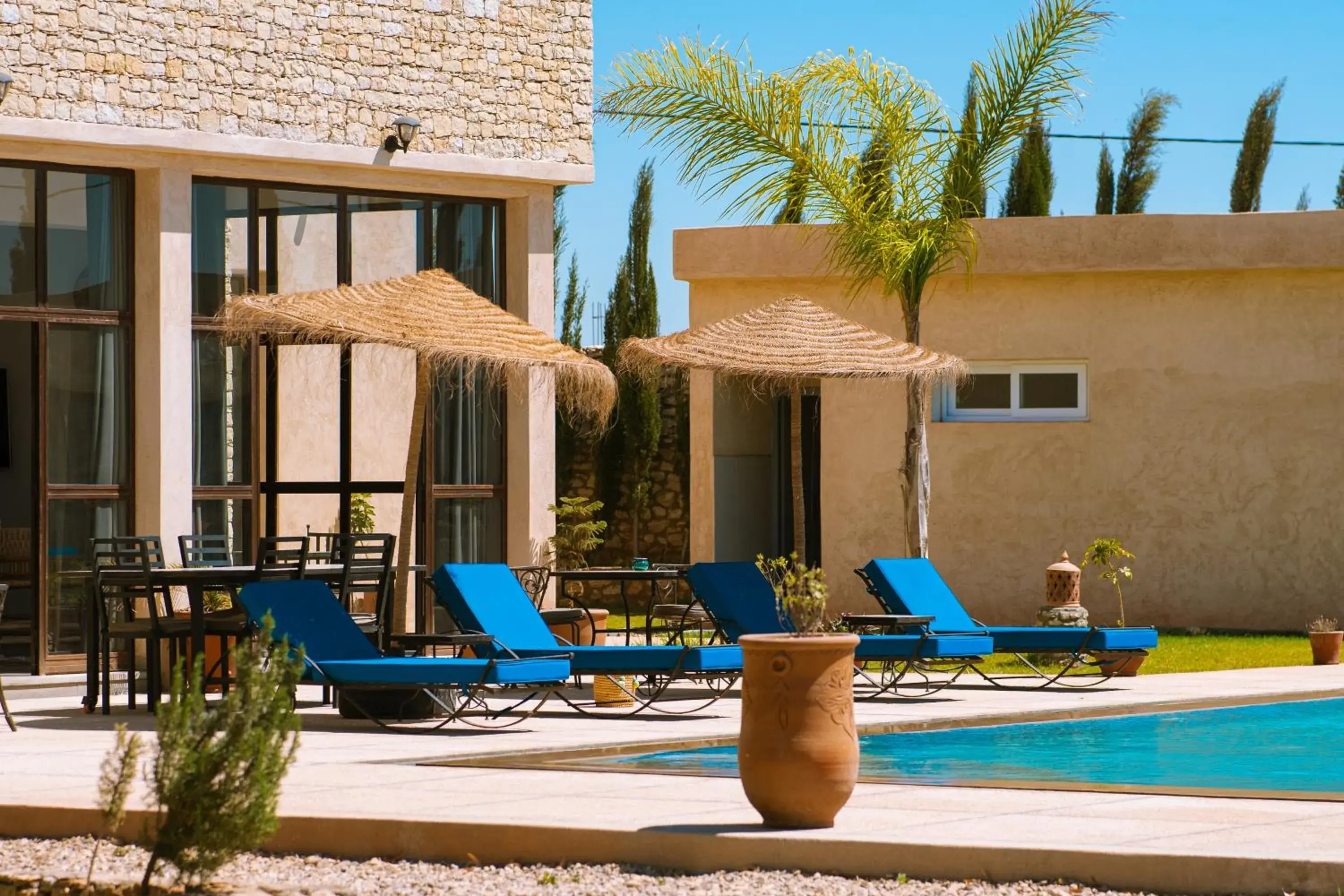 Swimming pool in Dar Ayman Essaouira Swimming pool in Dar Ayman Essaouira