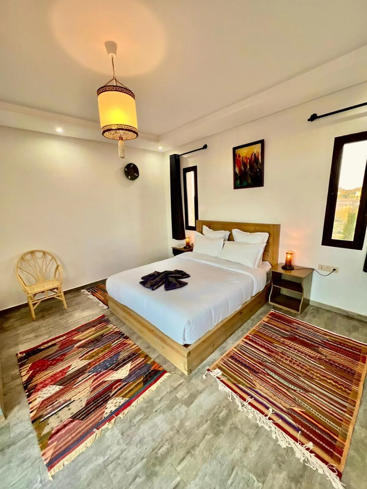 Patio, Bed in Dar Ayman Essaouira