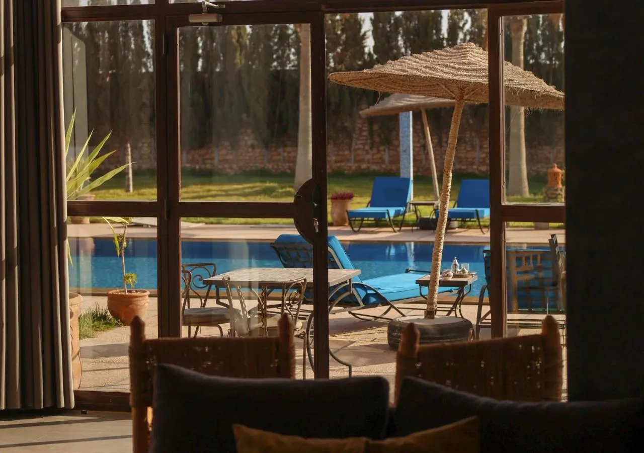 Living room in Dar Ayman Essaouira