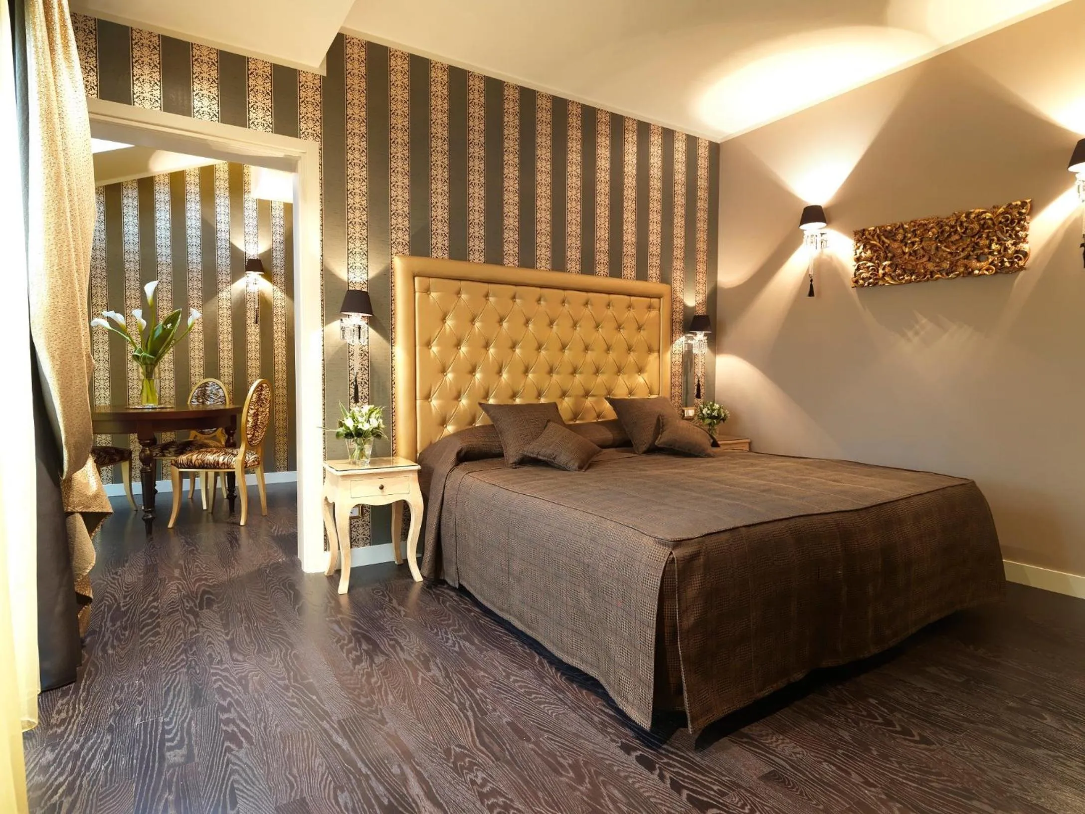 Bed in Savoia Hotel Regency