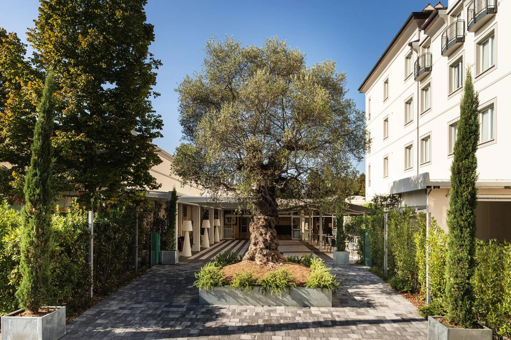 Patio in Savoia Hotel Regency