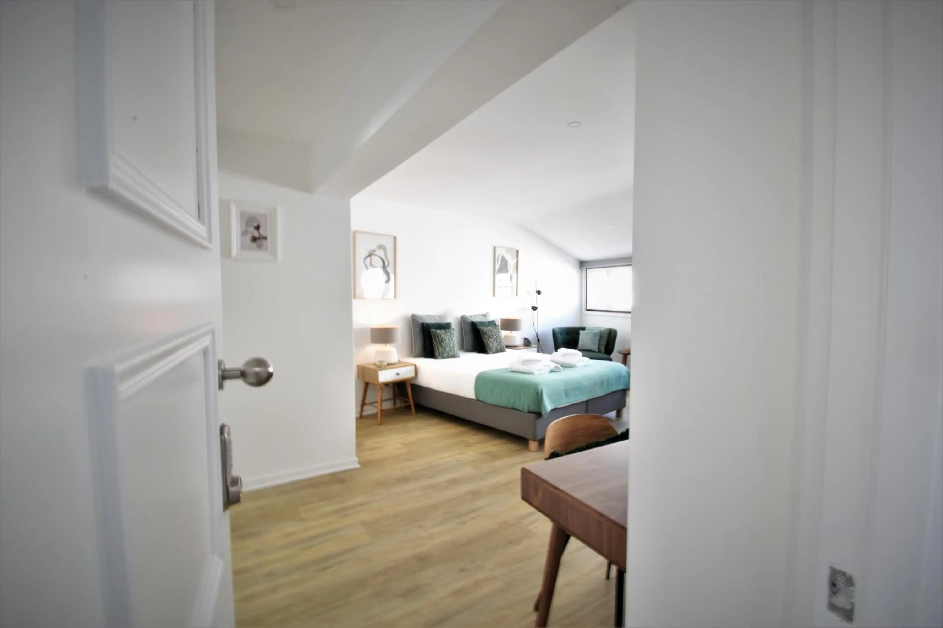 Bed in Sophia Studios