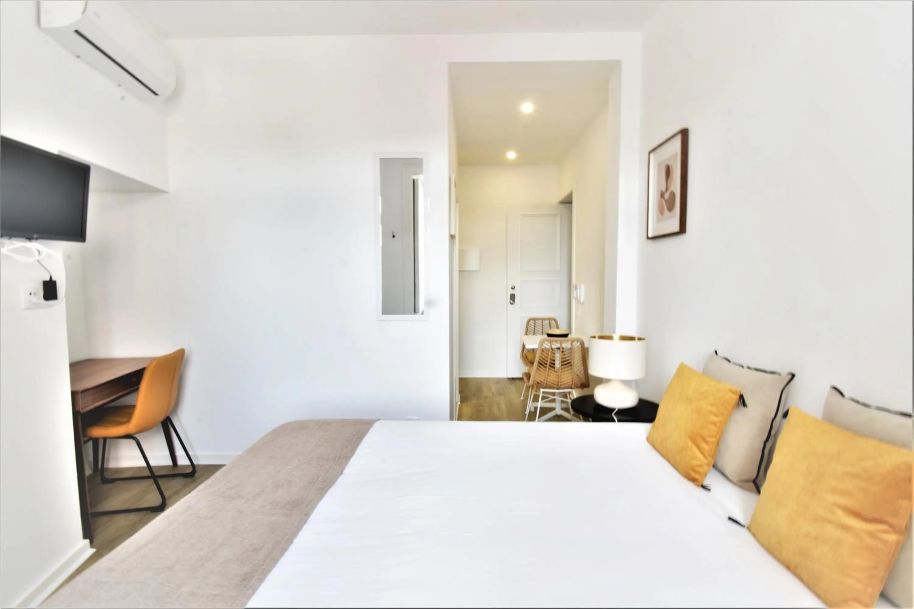 Bed in Sophia Studios