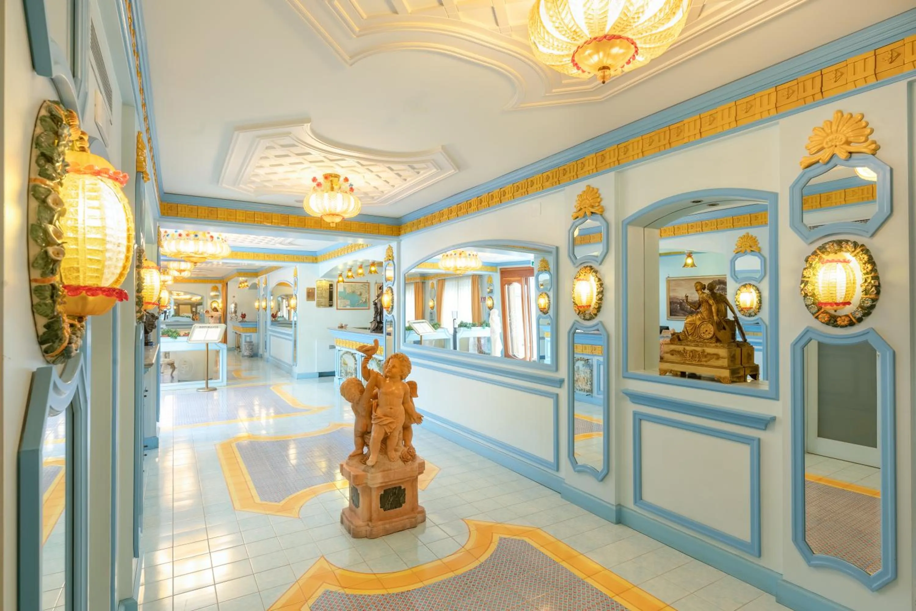 Lobby or reception in Hotel Eliseo Park's