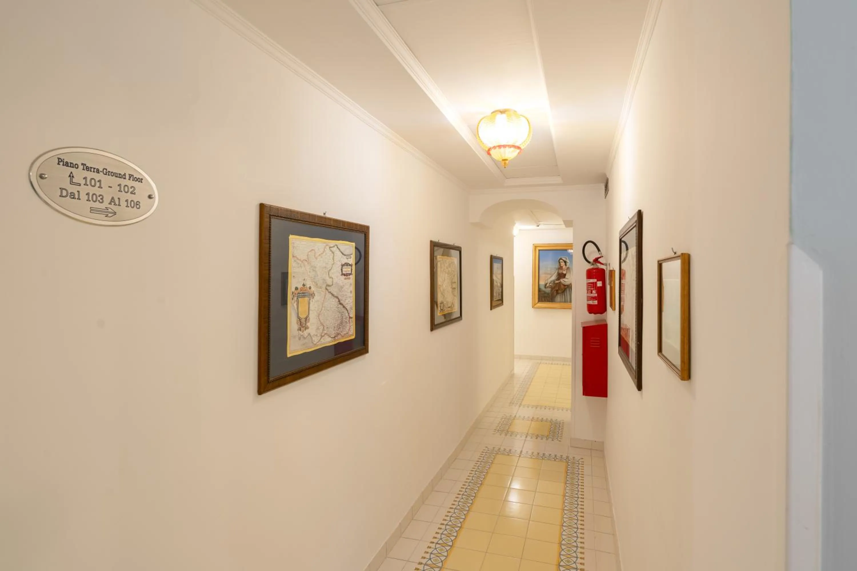 Decorative detail in Hotel Eliseo Park's