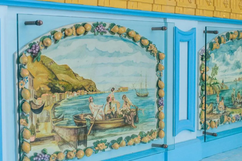 Decorative detail in Hotel Eliseo Park's