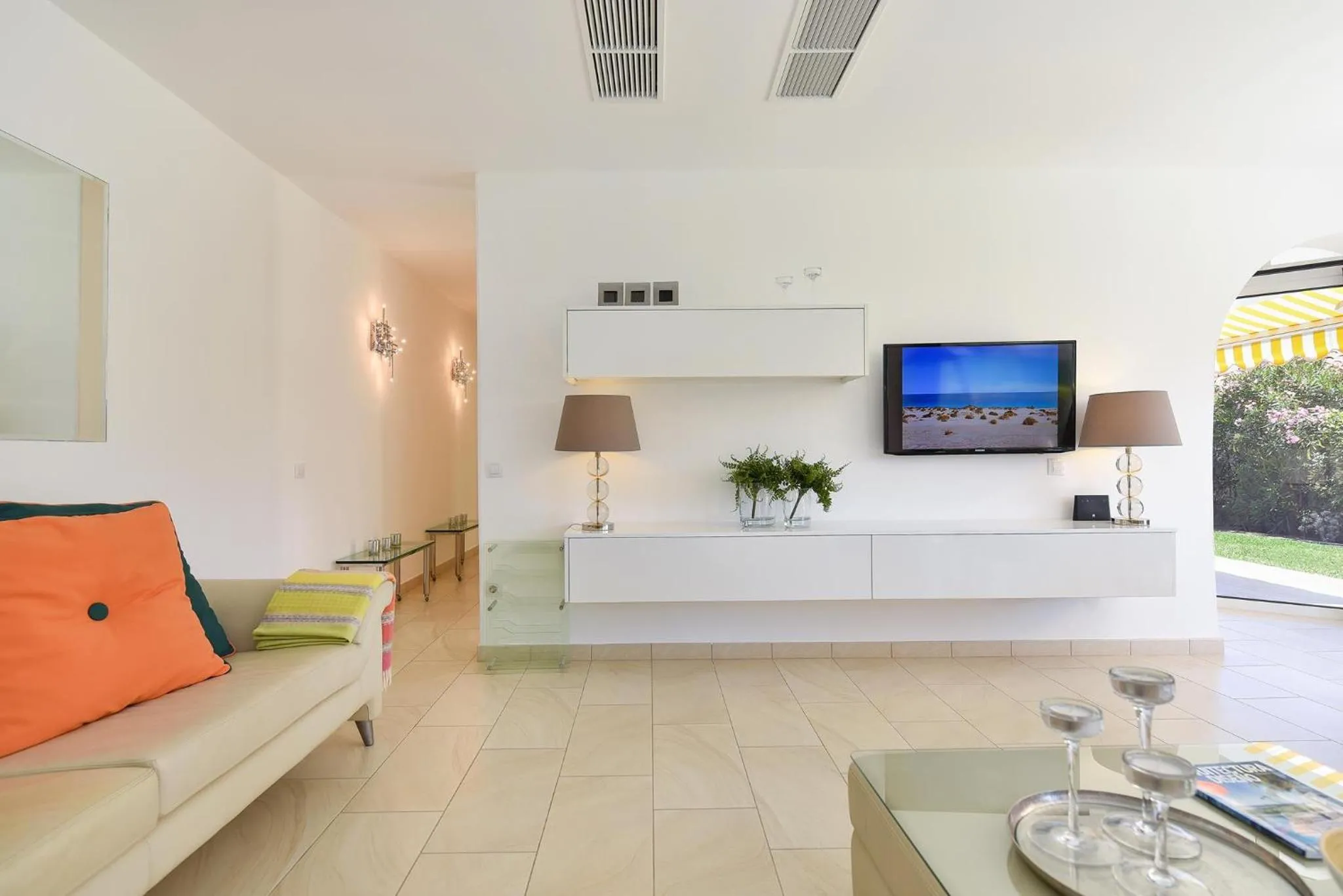 TV and multimedia in Bungalow Sun Club EM259A by VillaGranCanaria