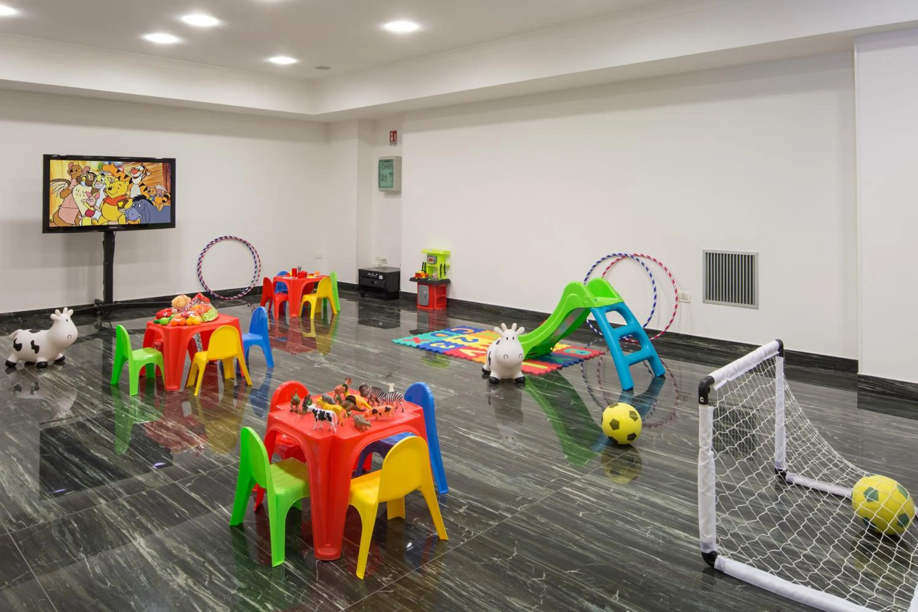Children play ground in Hotel Continental