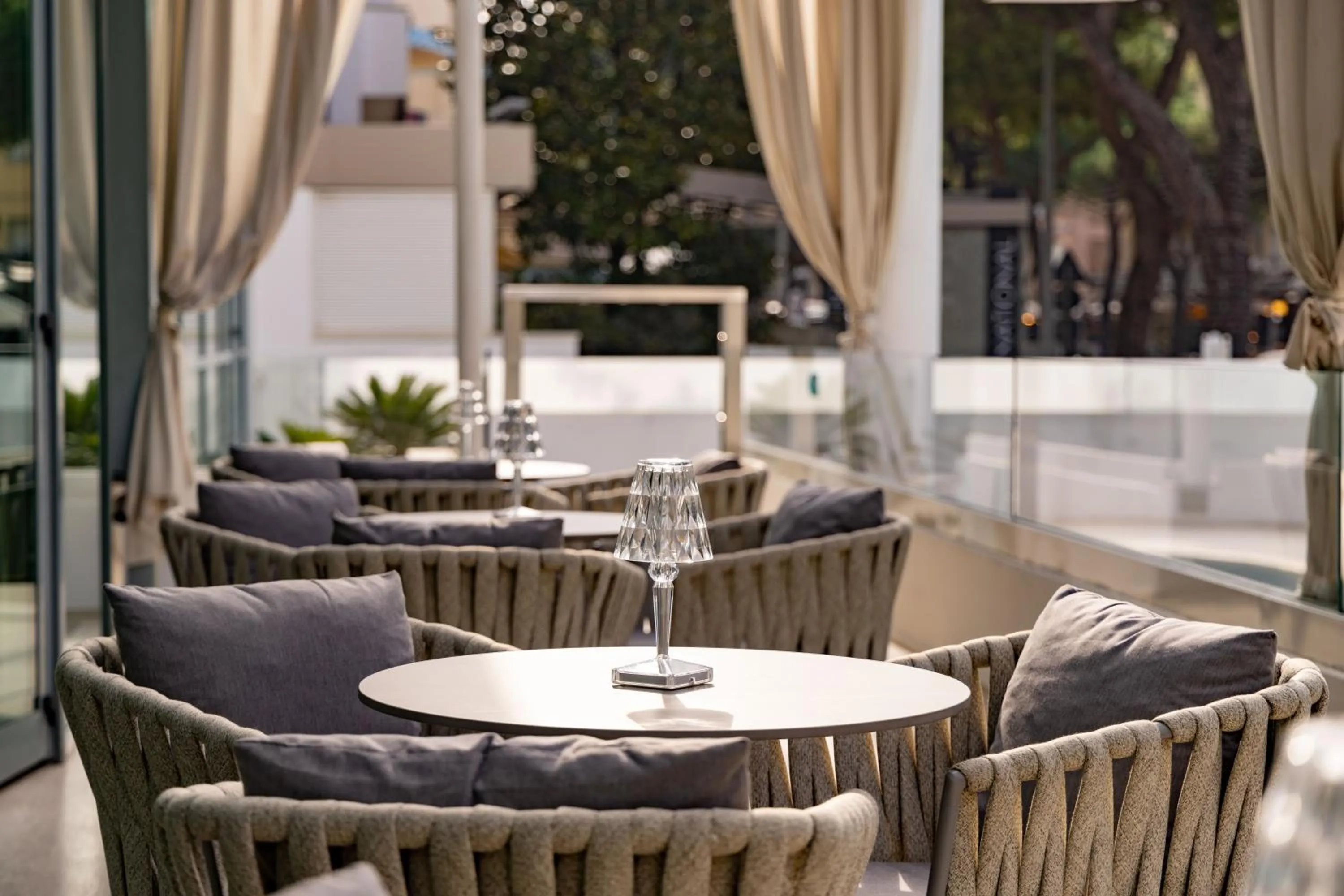 Balcony/Terrace in Hotel Continental