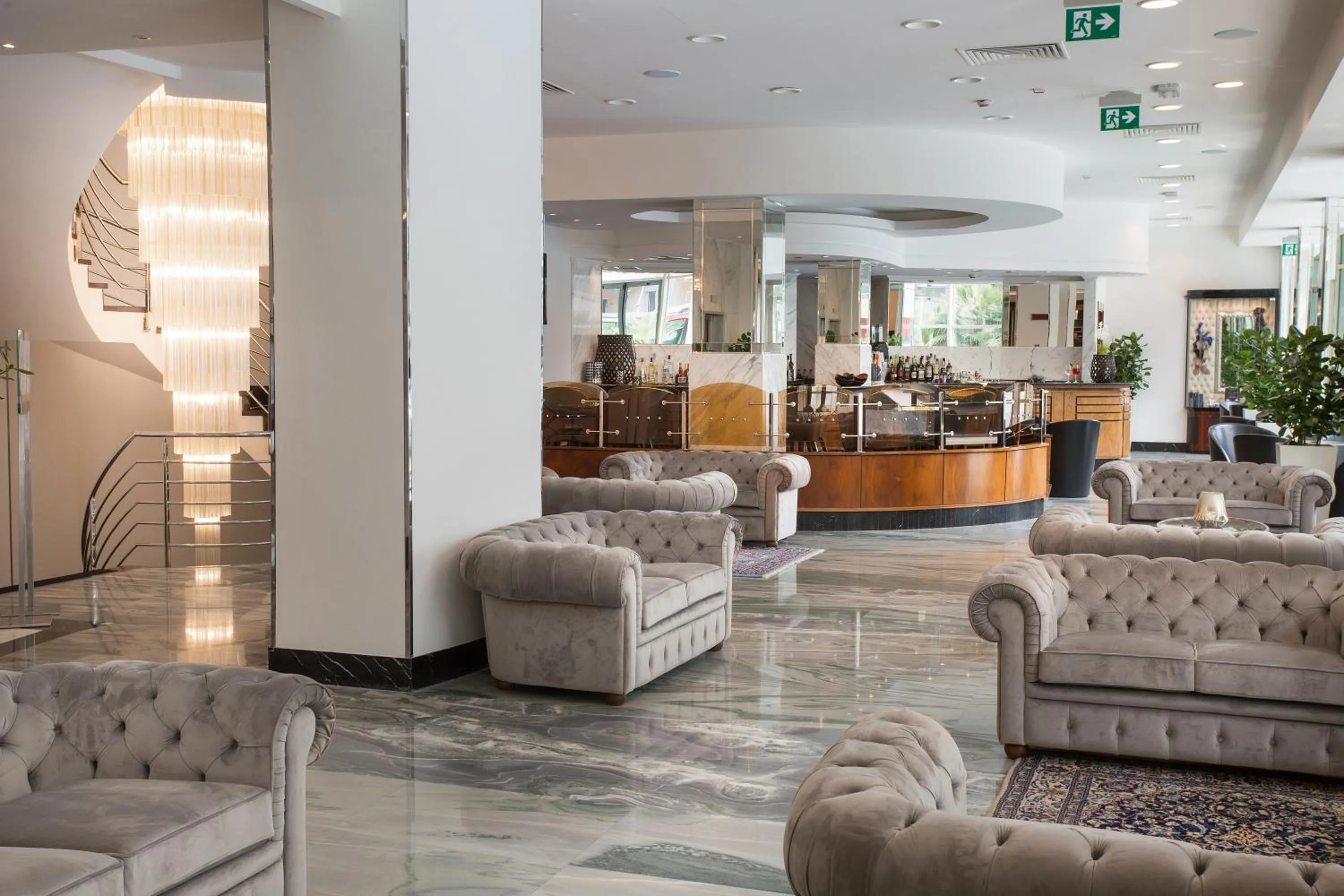 Lobby or reception in Hotel Continental