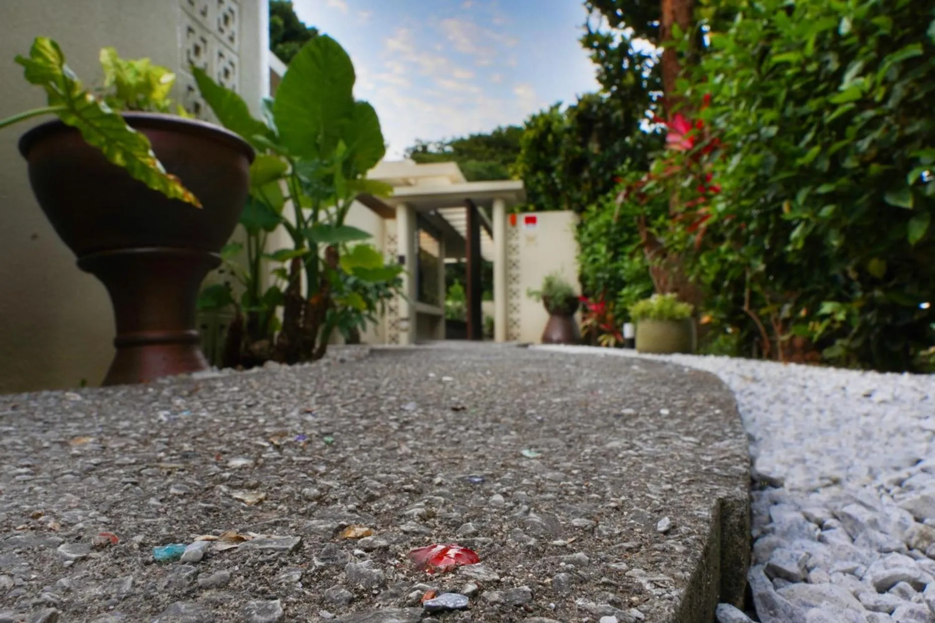 Facade/entrance in Private Villas Ryuz備瀬
