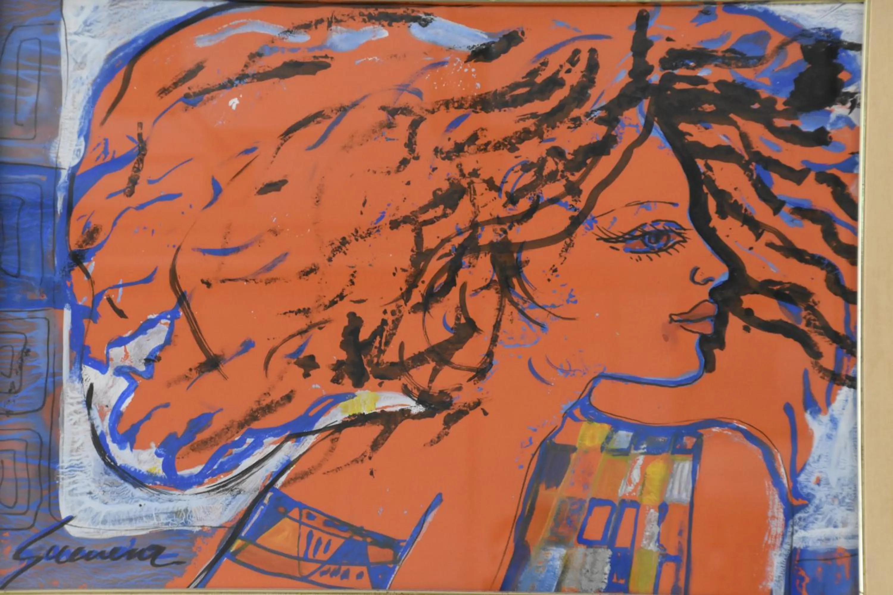 Decorative detail in Hotel Califfo