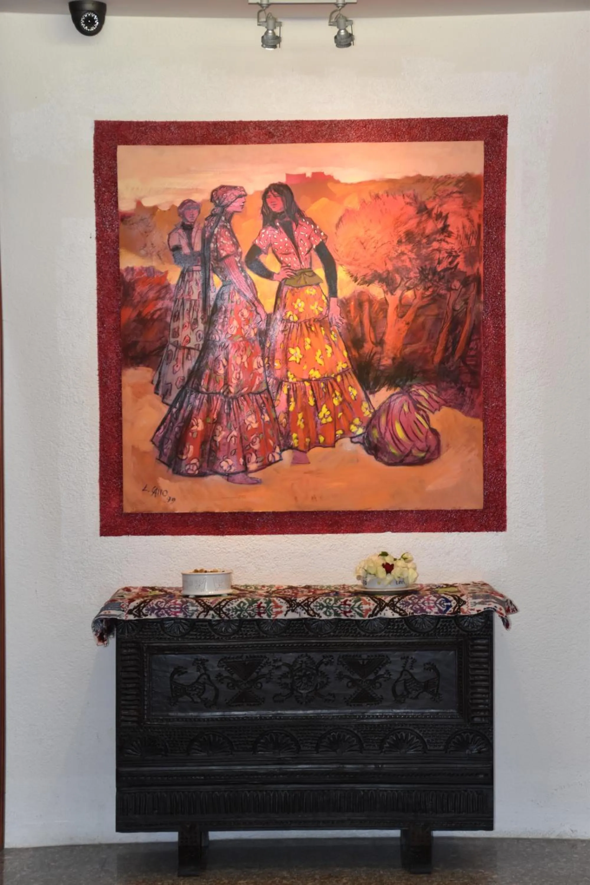 Lobby or reception in Hotel Califfo